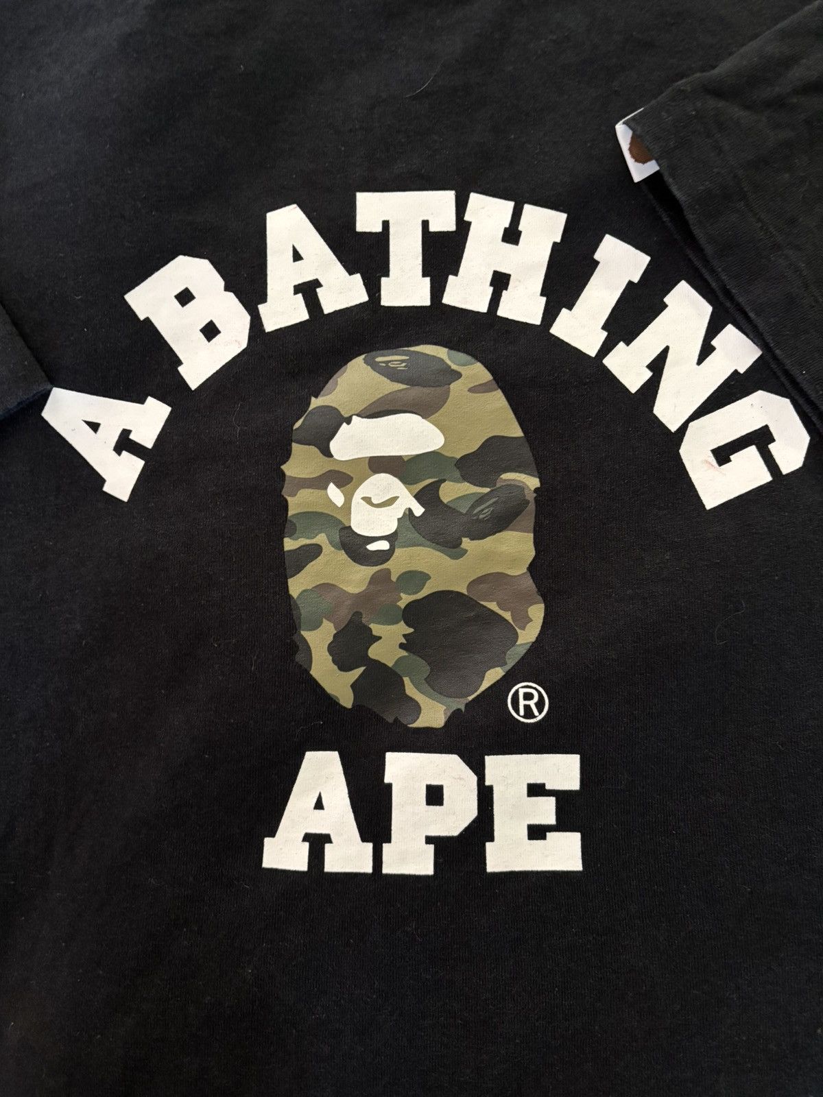 Bape Bape A Bathing Ape Men’s 1st Camo College T-Shirt Size US XXL / EU 58 / 5 - 1 Thumbnail