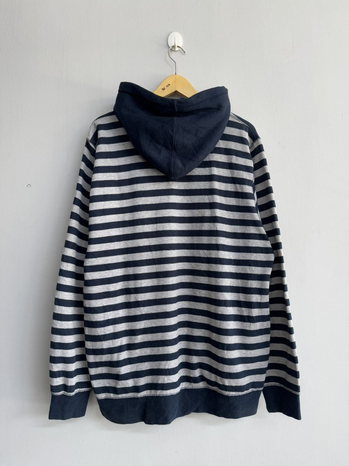Stussy STUSSY STRIPE WITH WHITE LOGO HOODIE Size US L / EU 52-54 / 3 - 4 Thumbnail