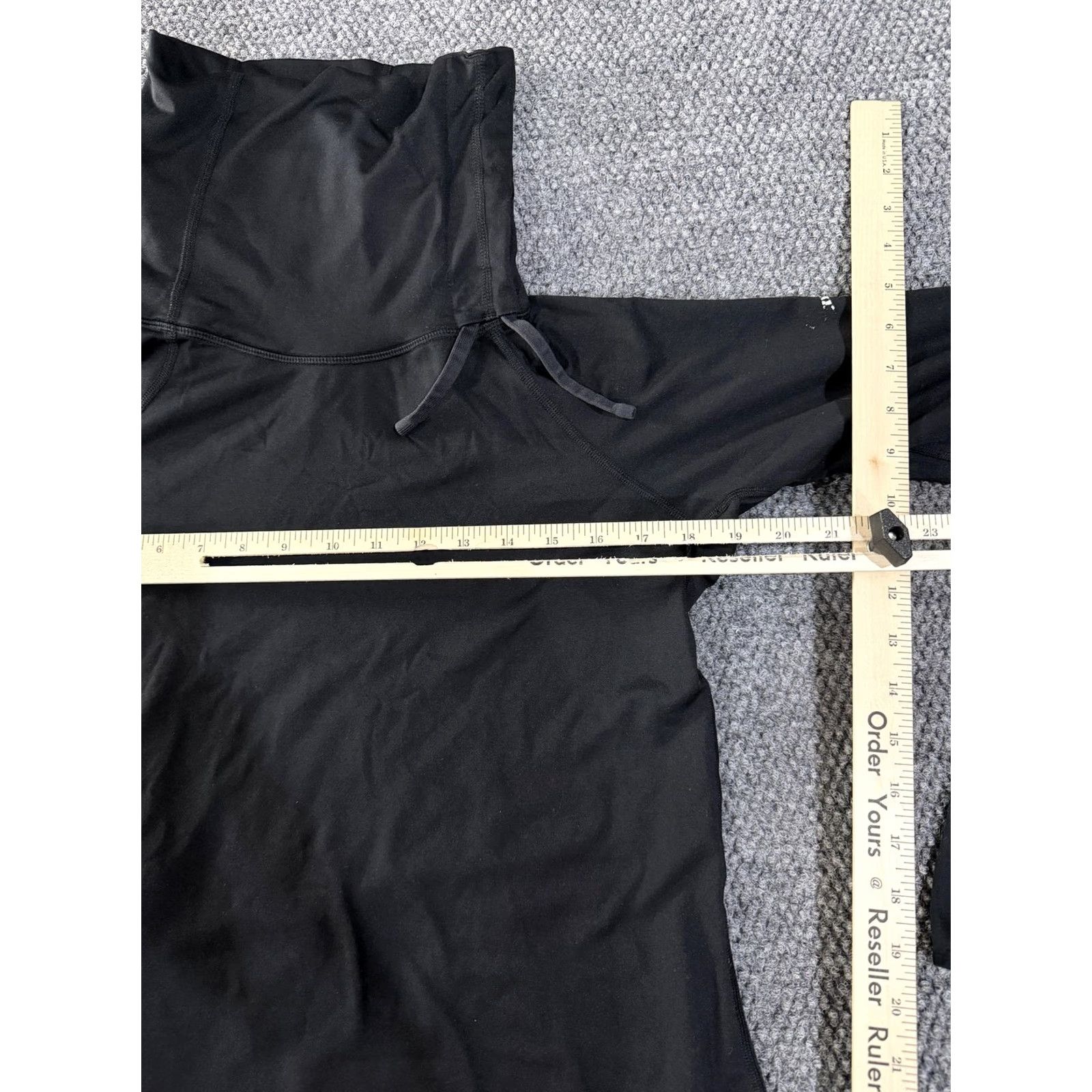 Nike Nike Pro Dri-FIT Shirt Womens L Black High Neck Long Sleeve Thermal Training Winter Gym Running Size L / US 10 / IT 46 - 4 Thumbnail