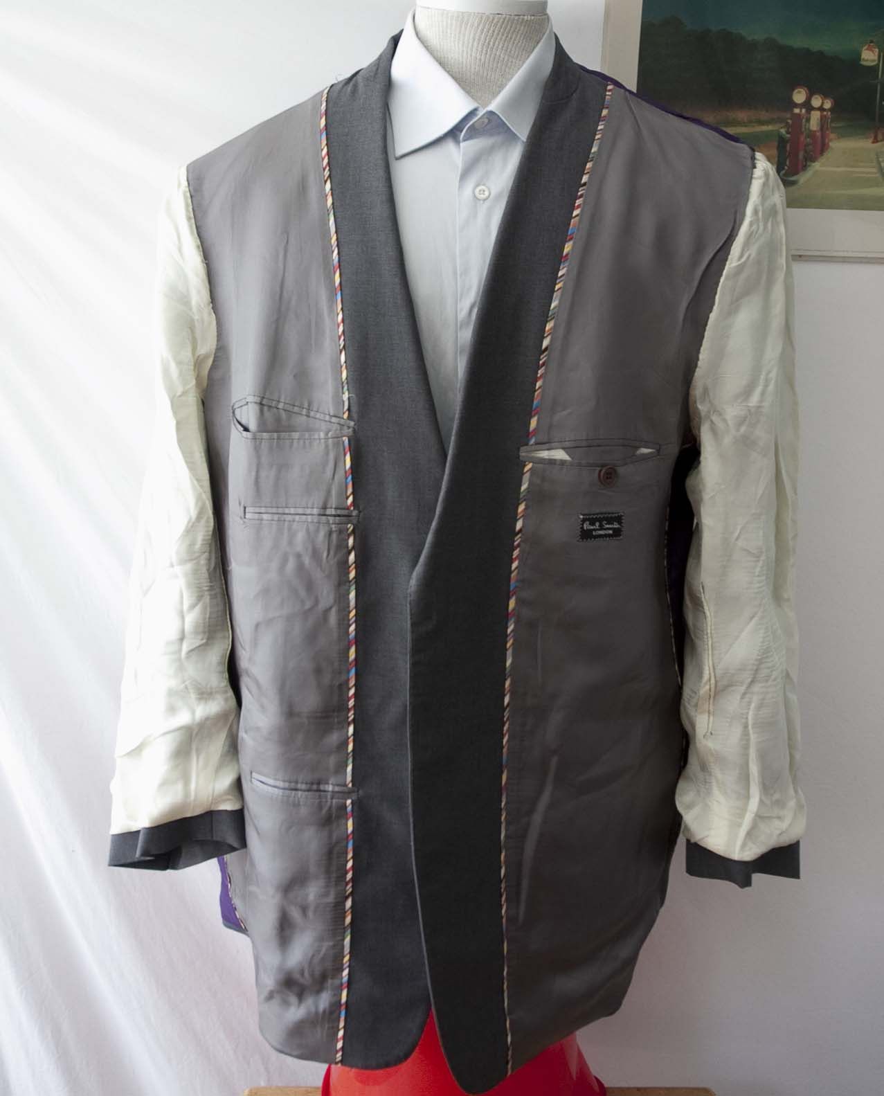 Paul Smith Paul Smith Jacket Wool Size 48US Gray Size 48R - 3 Thumbnail