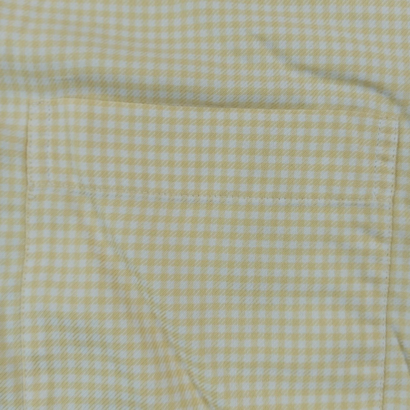 Vintage Bobby Jones Mens Long Sleeve Button Up Shirt XL Yellow White Plaid Size US XL / EU 56 / 4 - 7 Thumbnail