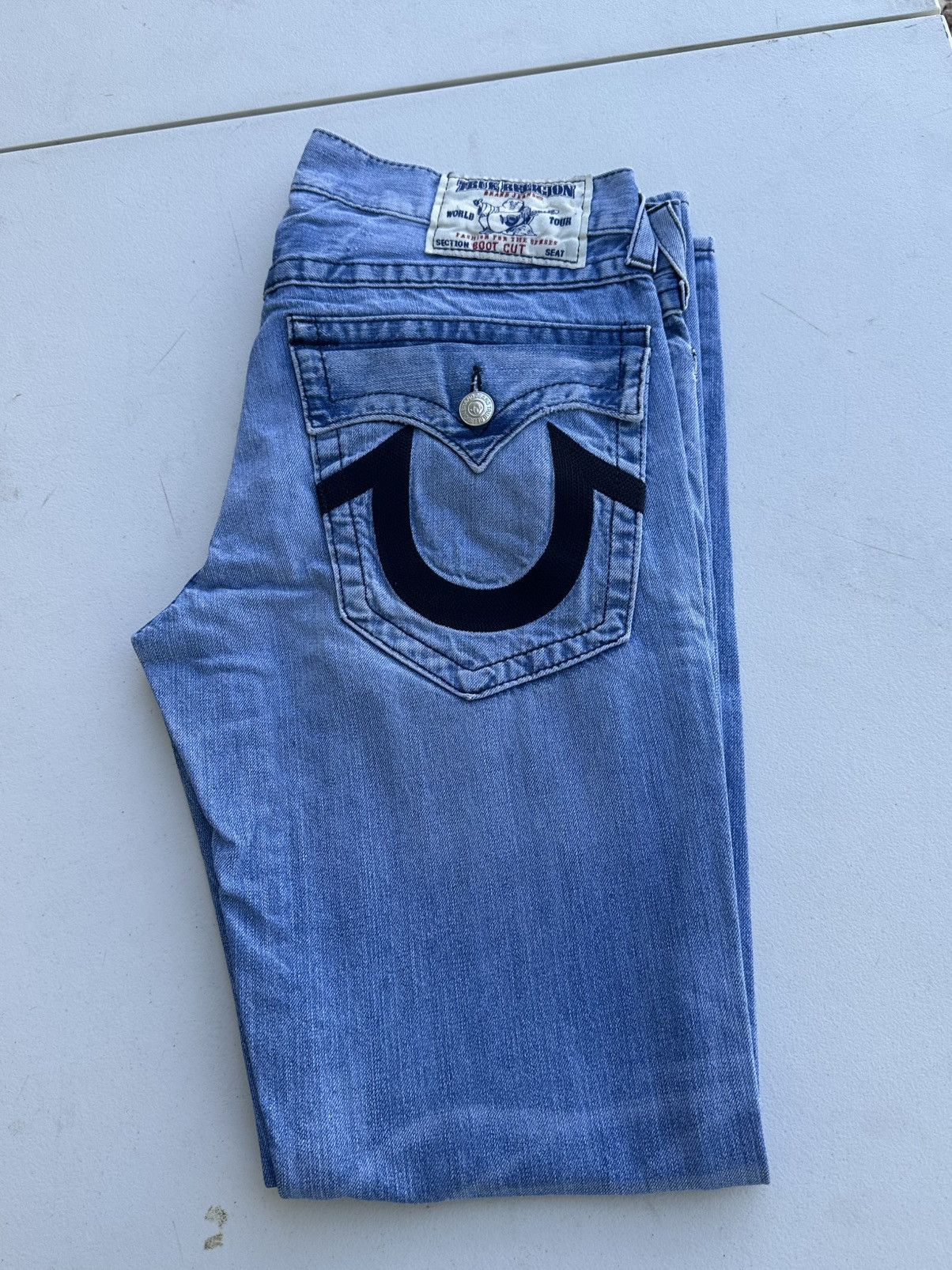 True Religion True Religion Boot Cut jeans Size US 33 - 1 Thumbnail