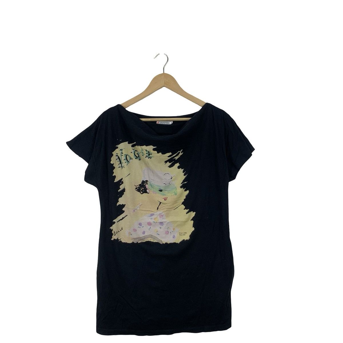 Uniqlo UNIQLO UT x VOGUE Watercolor Design Short Cap Sleeves Tee Size US XL / EU 56 / 4 - 4 Thumbnail