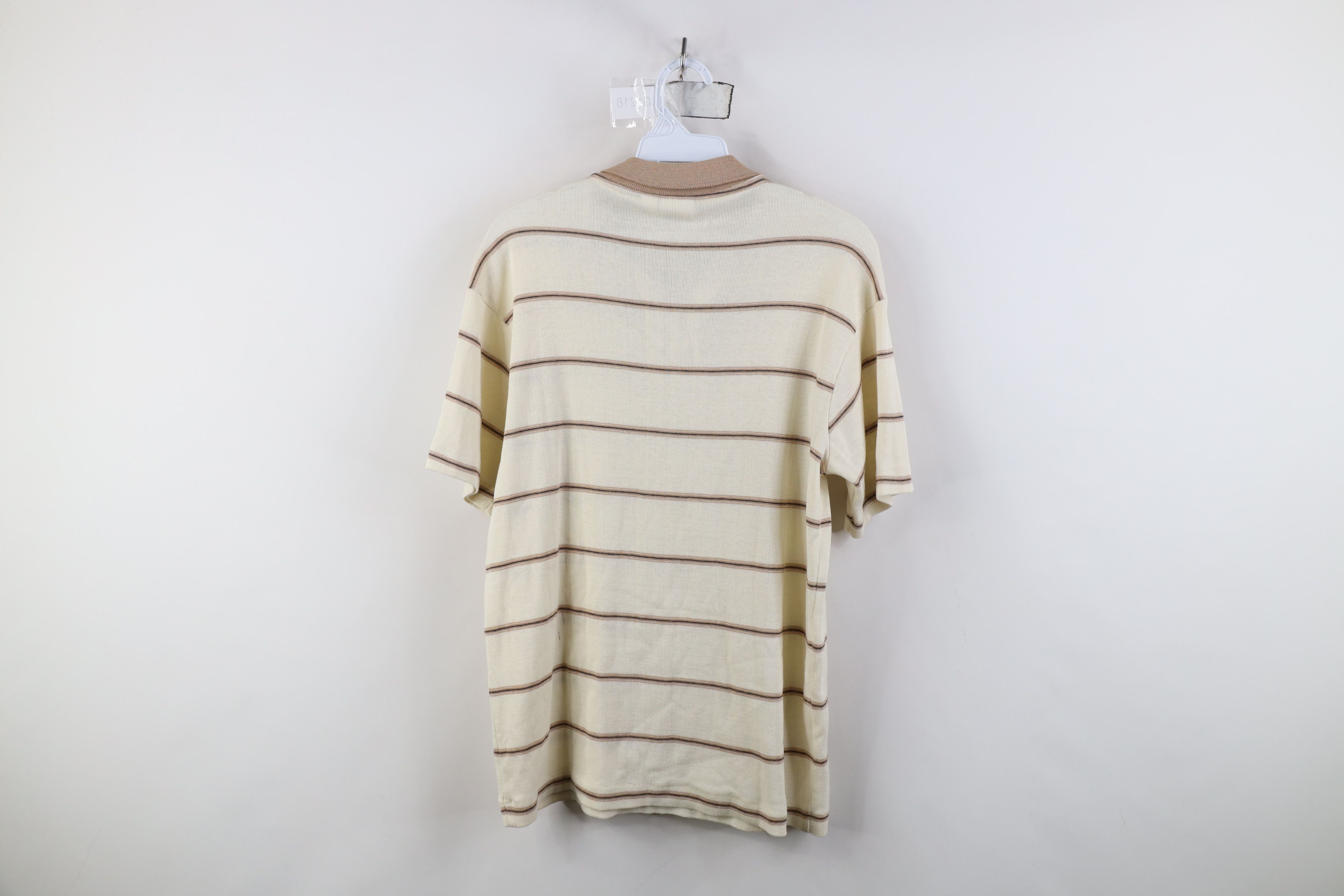 Vintage Vintage 70s Streetwear Thermal Knit Golf Polo Shirt USA Size US L / EU 52-54 / 3 - 11 Thumbnail