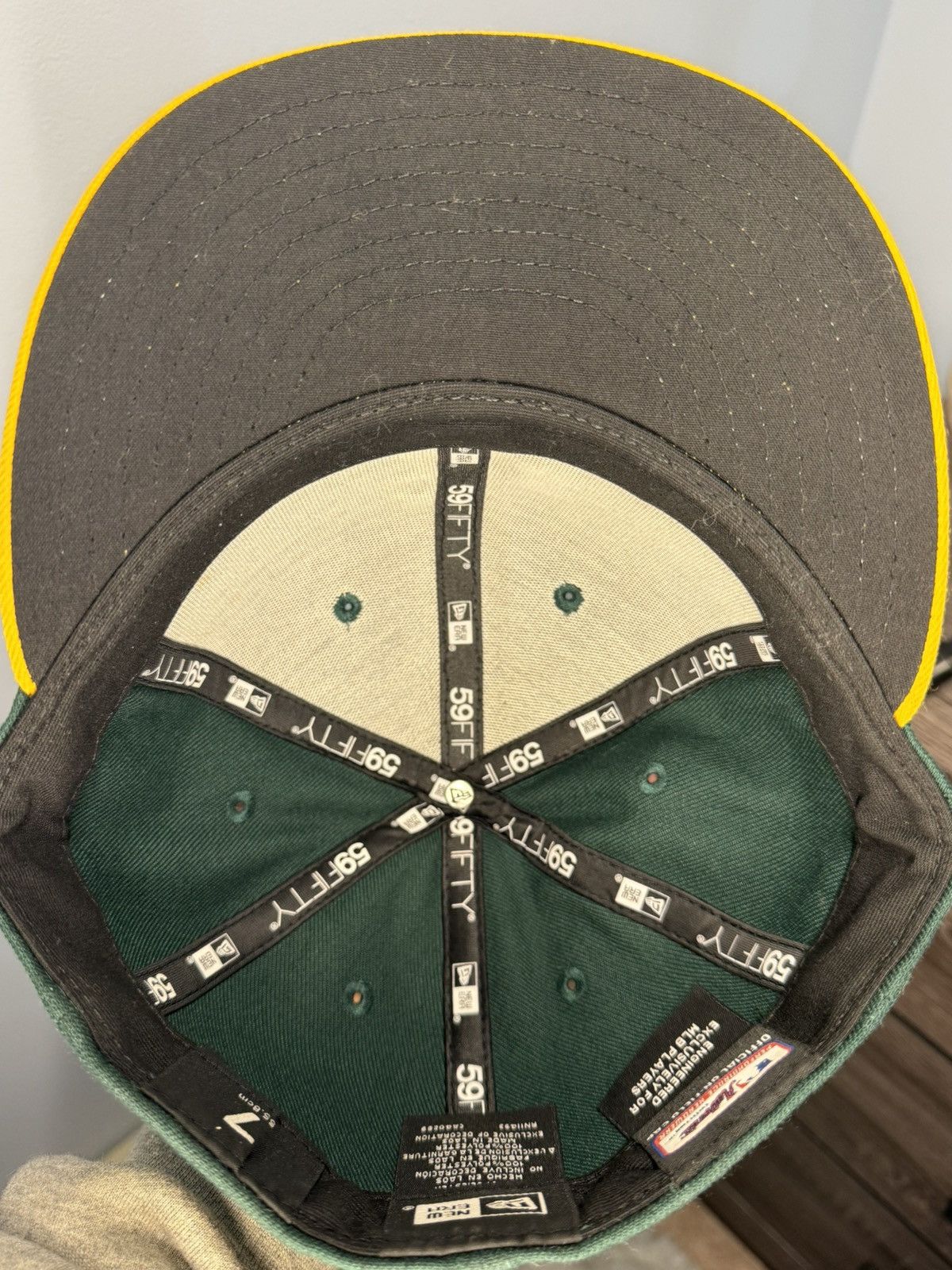 MLB × New Era OAKLAND ATHLETICS FITTED Size ONE SIZE - 8 Thumbnail