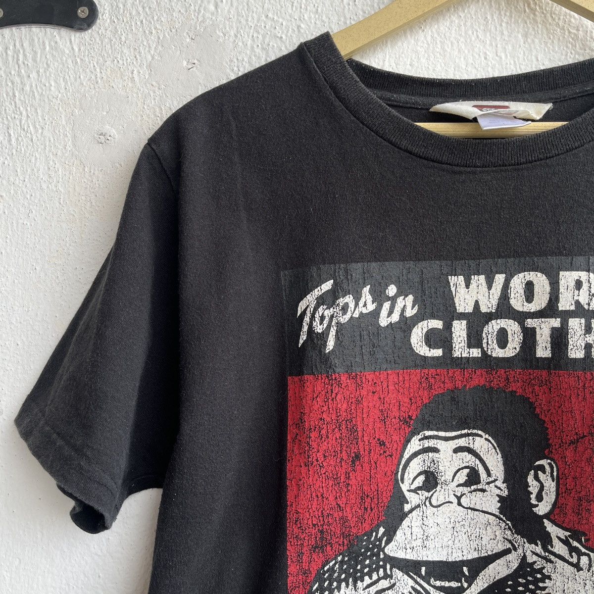 Ben Davis Ben Davies Faded Vintage Y2K Big Logo Printed TShirt Size US L / EU 52-54 / 3 - 5 Thumbnail