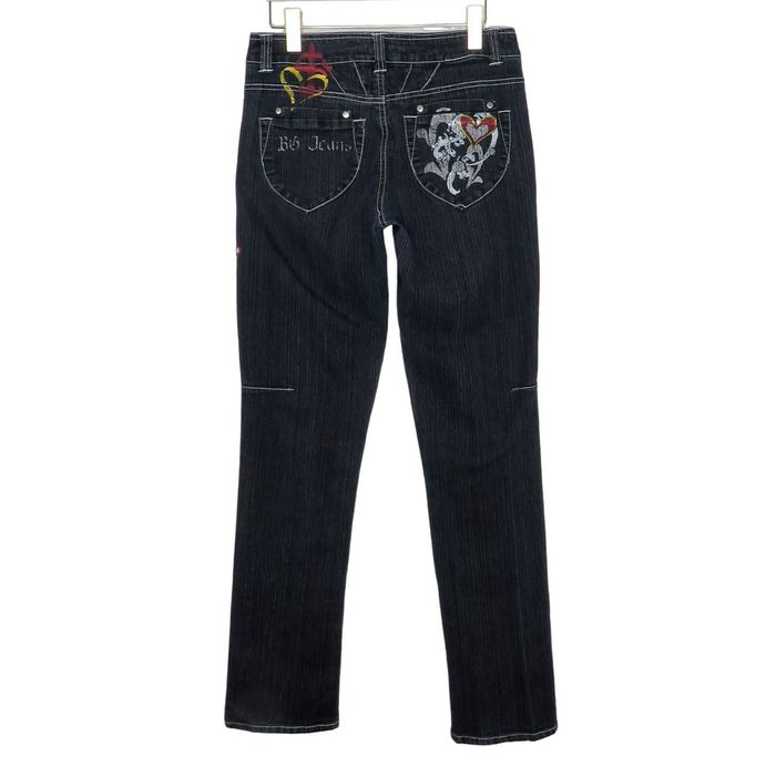 Vintage Y2k Jazzie Jeans Skinny High Rise Graffiti Tattoo Jeans 30 ...