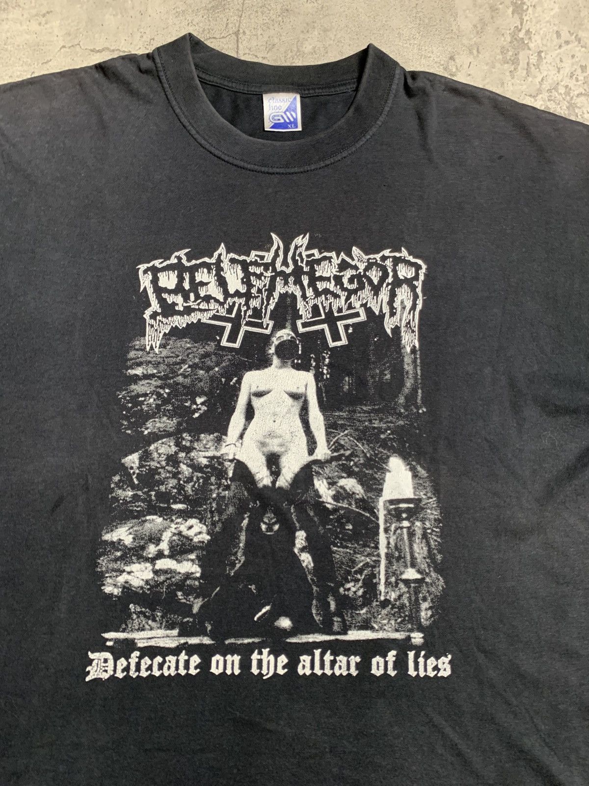 Band Tees Vintage 2001 Belphegor band shirt flesh crawl devourment Size US XL / EU 56 / 4 - 2 Thumbnail