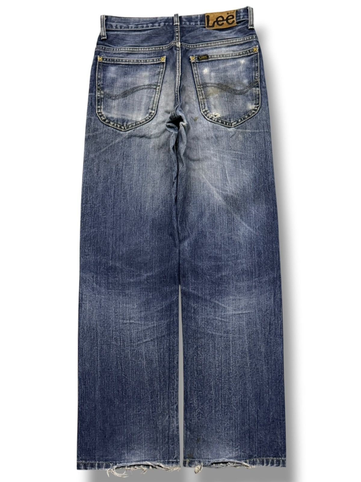 Lee Vintage Lee Riders Japan Denim Jeans | Straight Fit | W28 Size US 28 / EU 44 - 3 Thumbnail