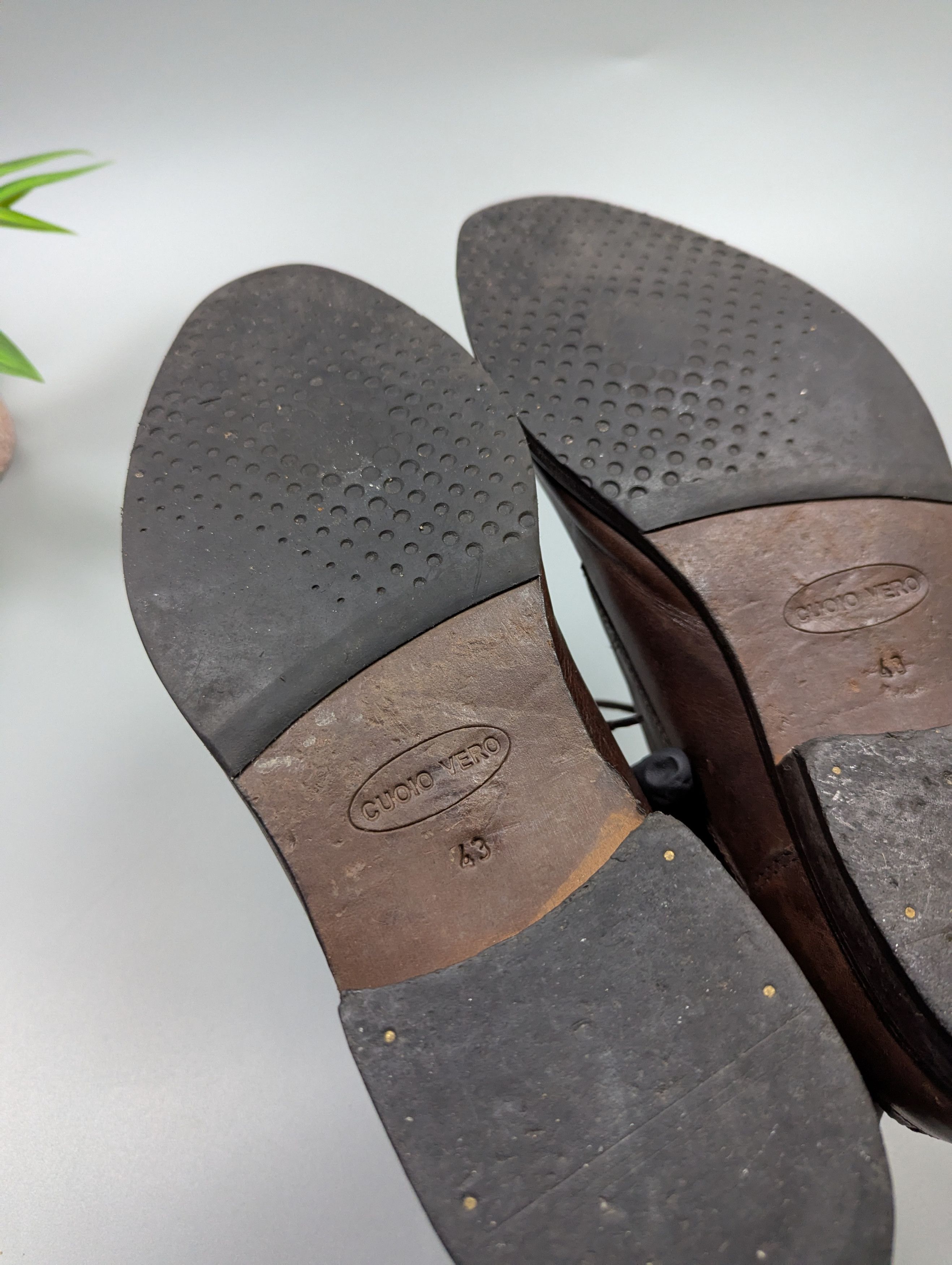 Mercedes-Benz Rare Vintage Mercedes-Benz Oxford Dress Shoes EU 43 Size US 9.5 / EU 42-43 - 16 Thumbnail
