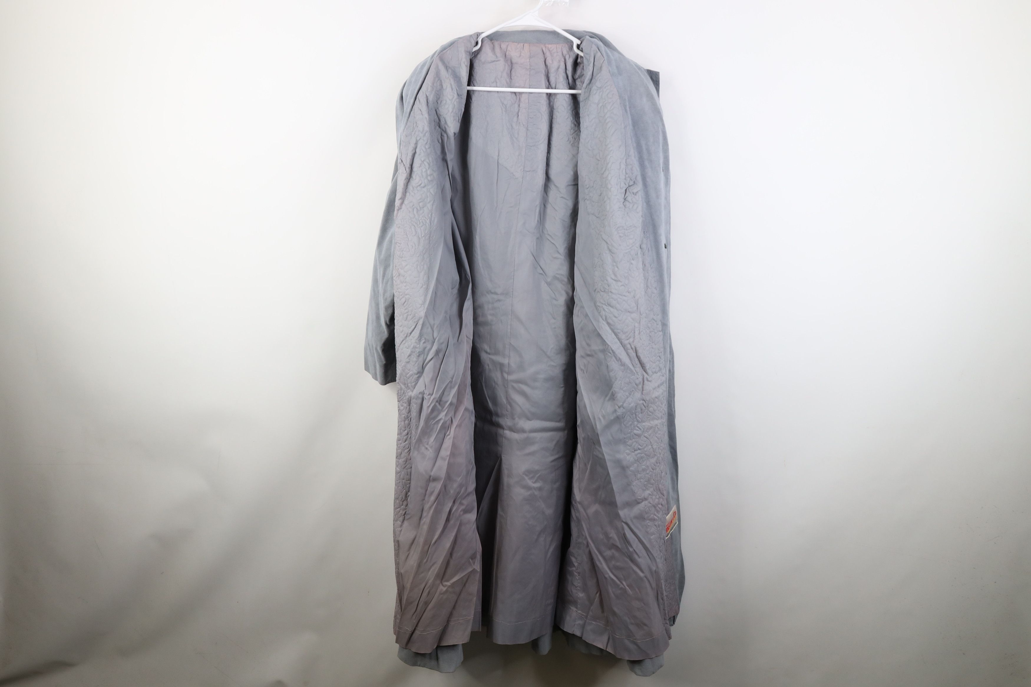 Vintage Vintage 70s Streetwear Cloth Quilted Trench Coat Jacket Size XXL / US 16-18 / IT 52-54 - 9 Thumbnail