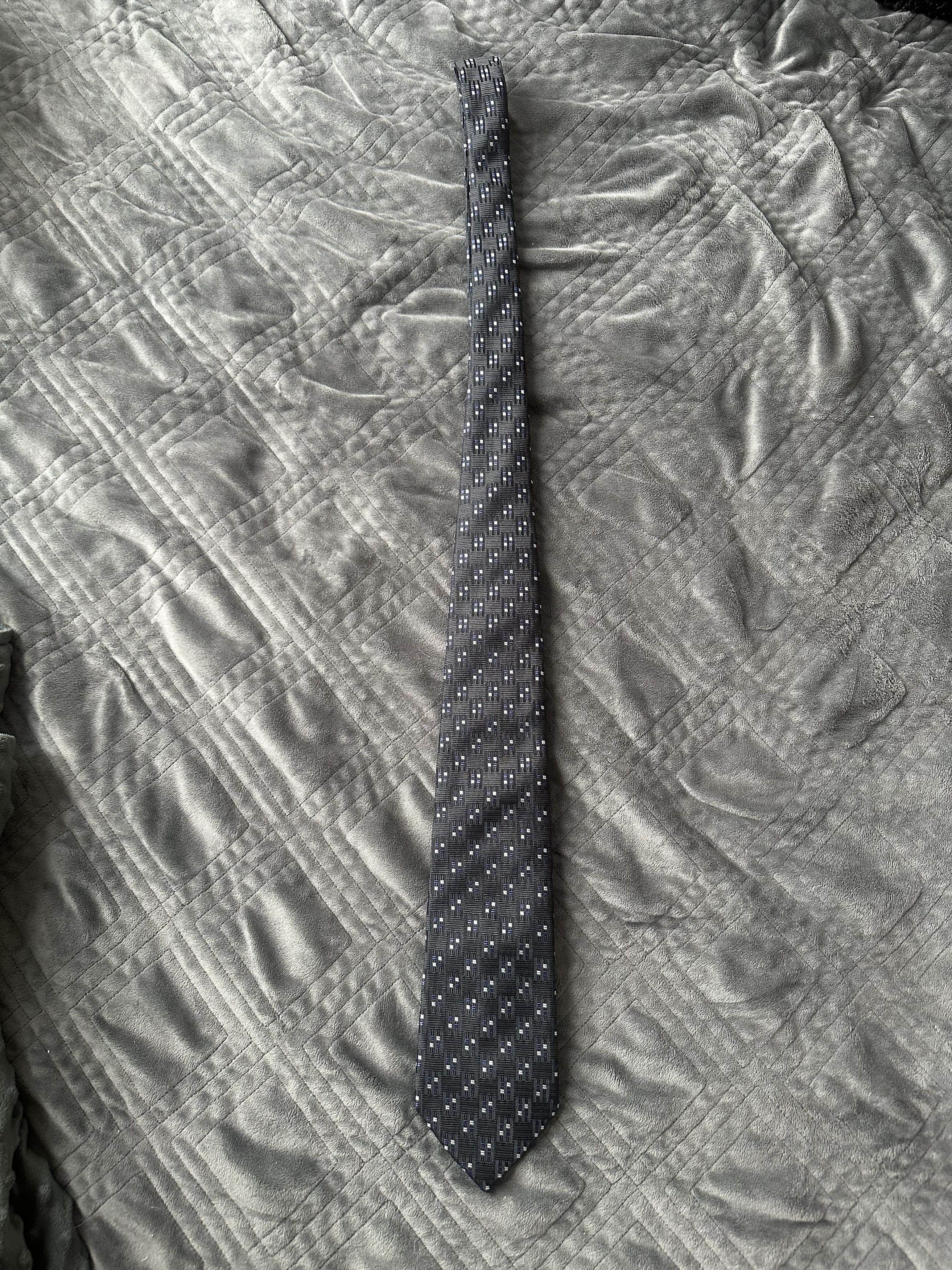 Hugo Boss Jacquard Woven Silk Tie Size ONE SIZE - 2 Thumbnail