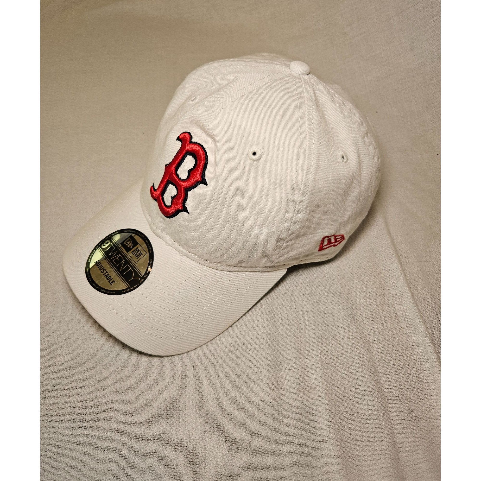 Other 9Twenty New Era Boston Red Sox White Scarlet Logo NWT Size ONE SIZE - 3 Thumbnail