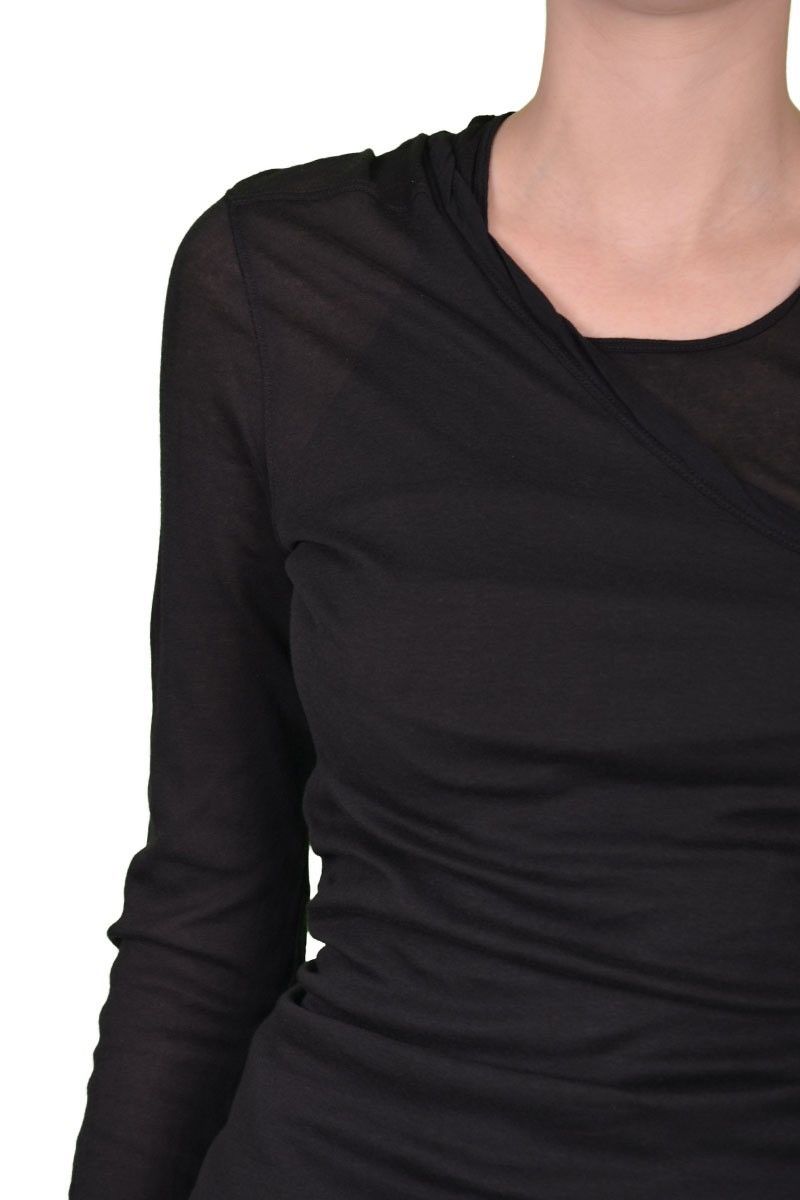 Rick Owens Last Size Rick Owens Viscose Banana Long-Sleeve Top Size S / US 4 / IT 40 - 4 Thumbnail