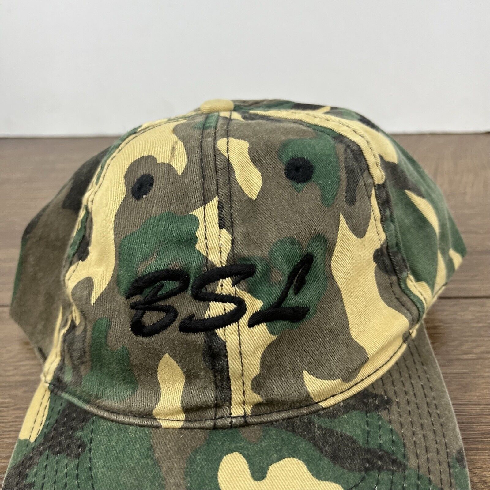 Other BSL Hat BSL Camo Hat Adjustable Hat Camo Adjustable Hat Gree Size ONE SIZE - 7 Thumbnail