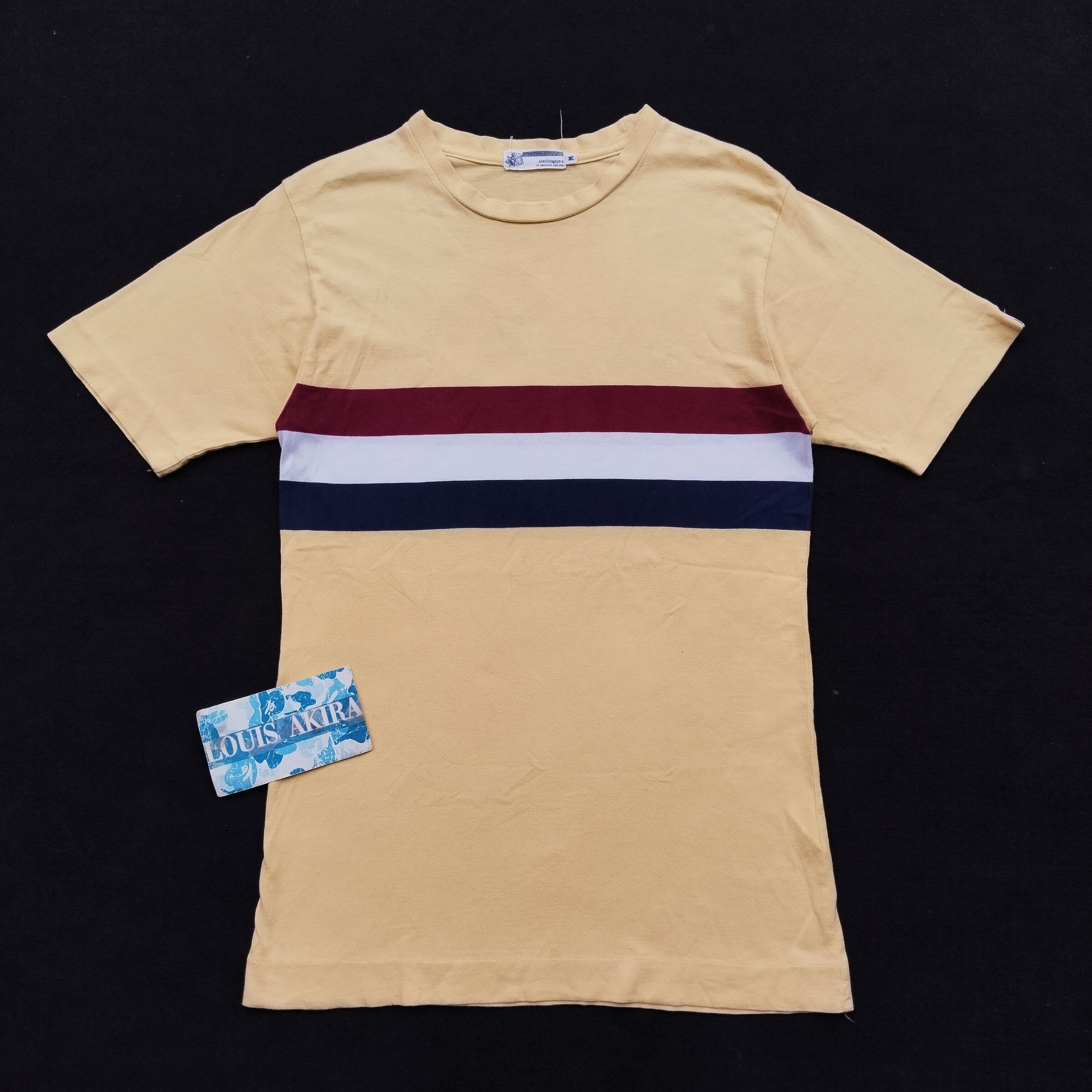 Bape 2001 Vintage Bape Stripe Netherlands Tee Size US M / EU 48-50 / 2 - 1 Thumbnail