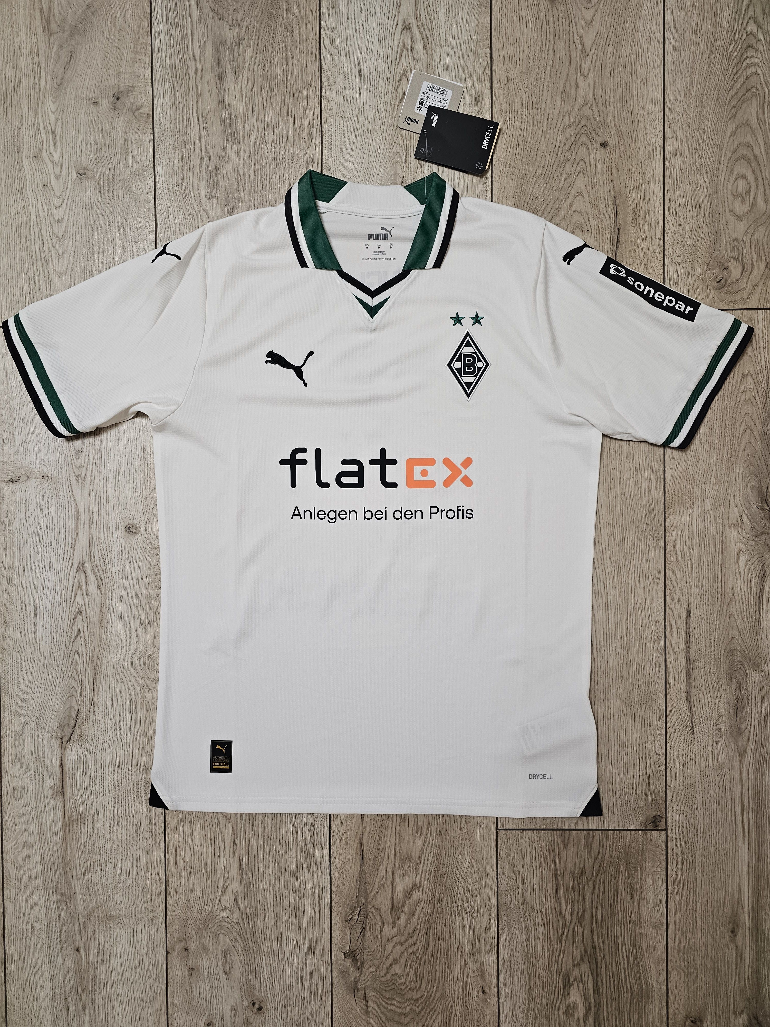 Puma BORUSSIA MONCHENGLADBACH 2024 HERMANN FOOTBALL SHIRT SOCCER Size US M / EU 48-50 / 2 - 2 Thumbnail