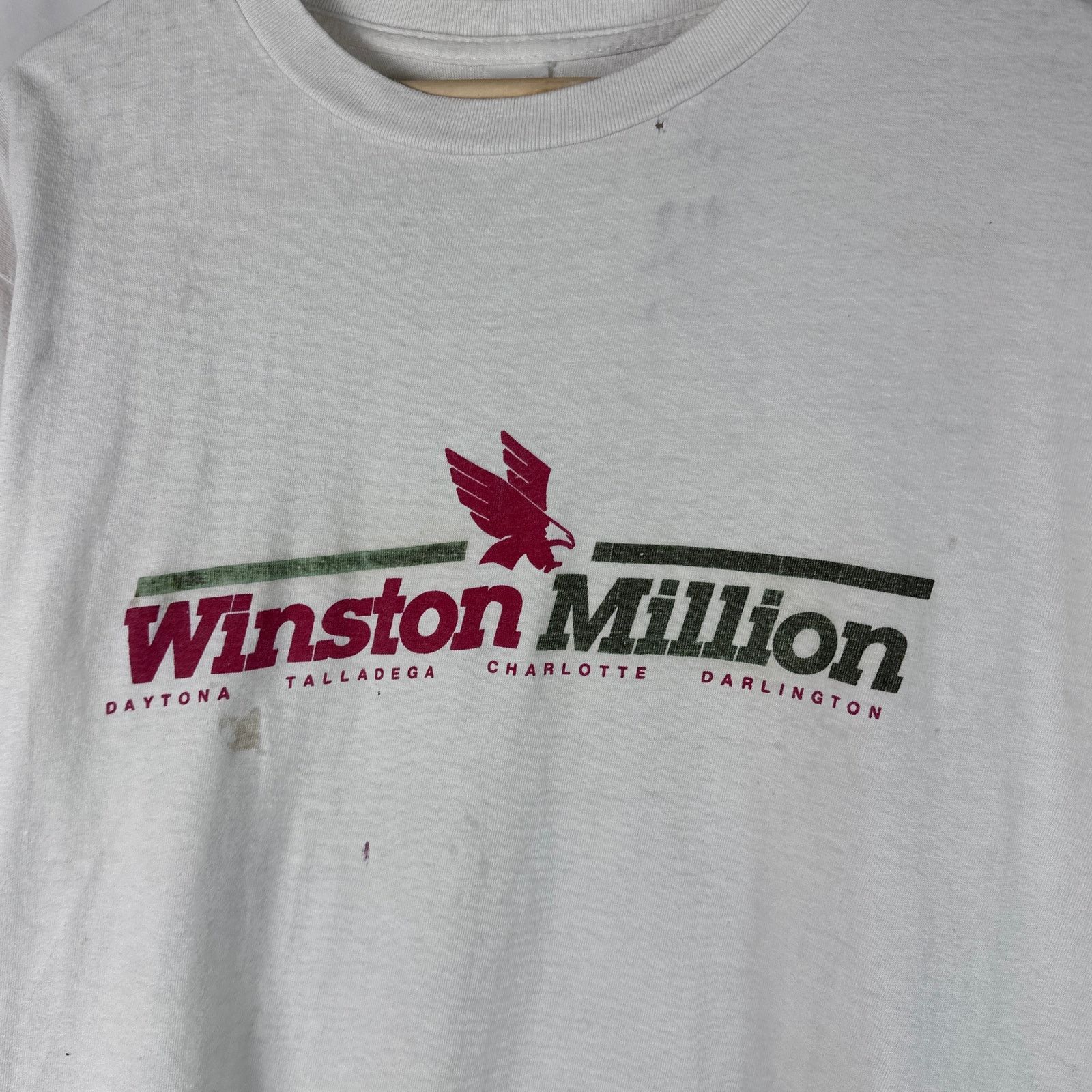 NASCAR Vintage 80s Winston Million NASCAR Graphic Tee Size US L / EU 52-54 / 3 - 2 Thumbnail