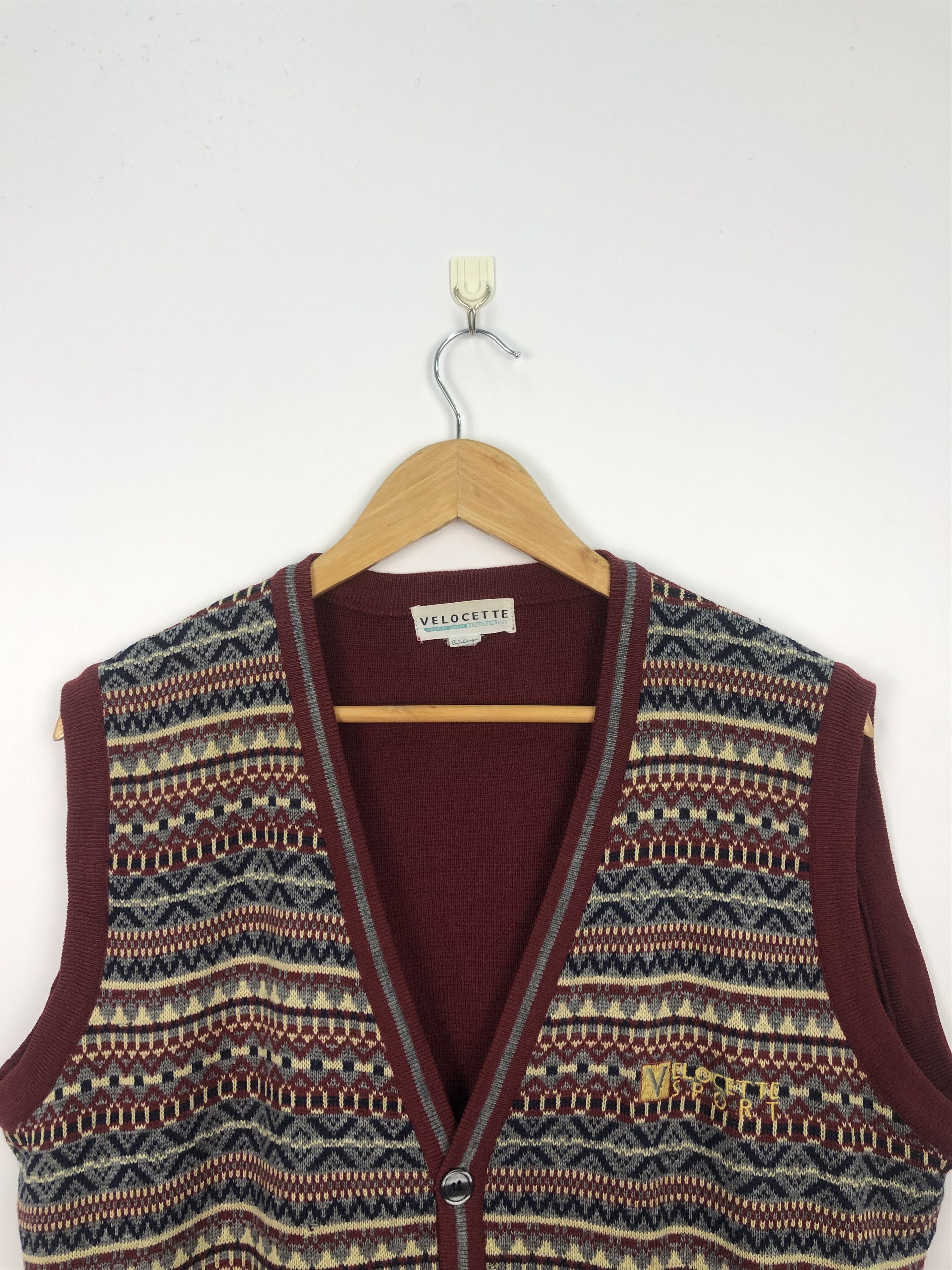Other Vintage Velocette Native Navajo Vest J0140 Size 38L - 3 Thumbnail