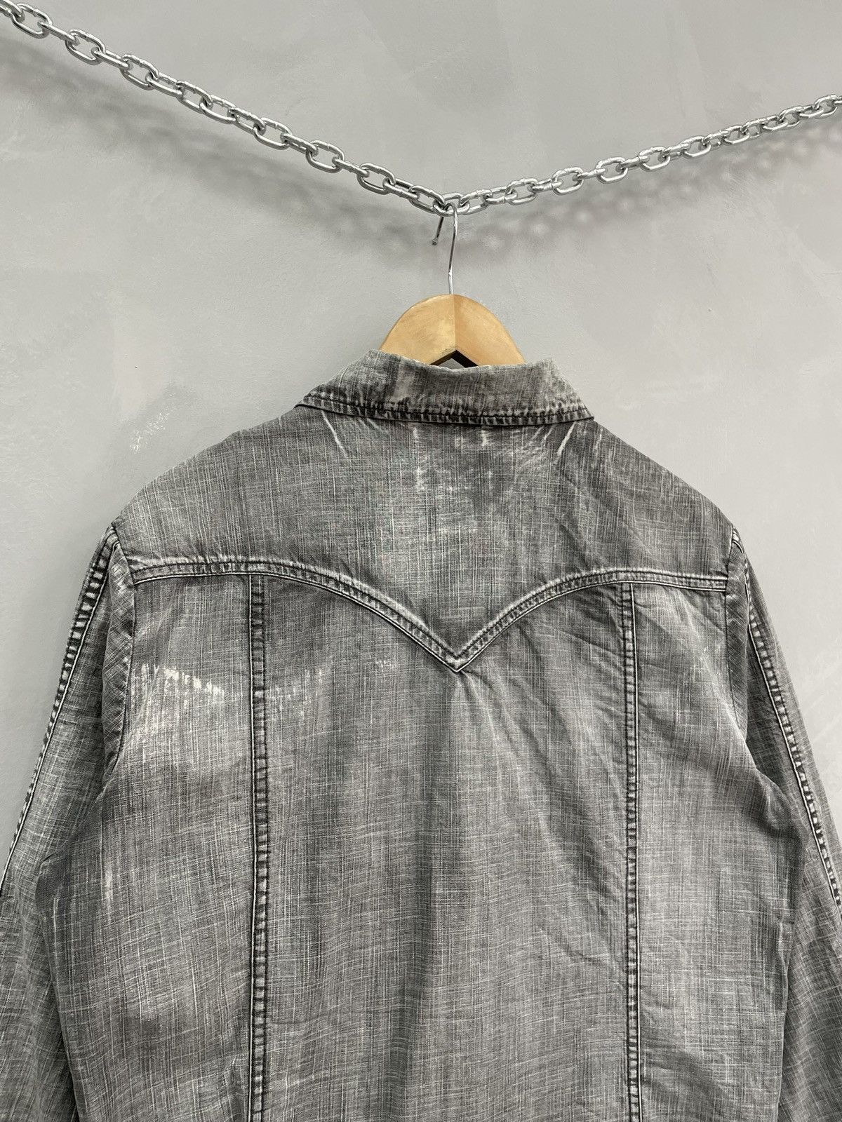 Diesel Washed denim Diesel denim jacket trucker y2k Size US M / EU 48-50 / 2 - 12 Thumbnail