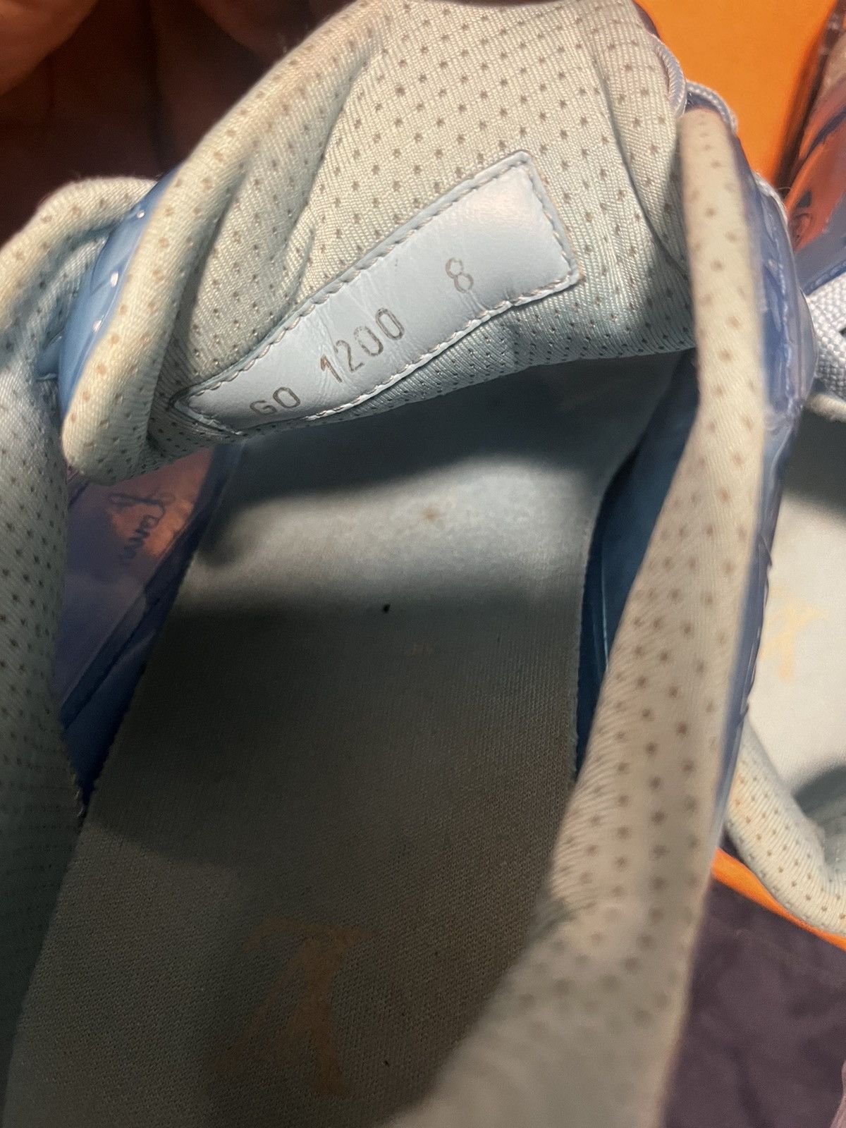 Louis Vuitton Louis Vuitton trainer blue transparent Size US 8 / EU 41 - 6 Thumbnail