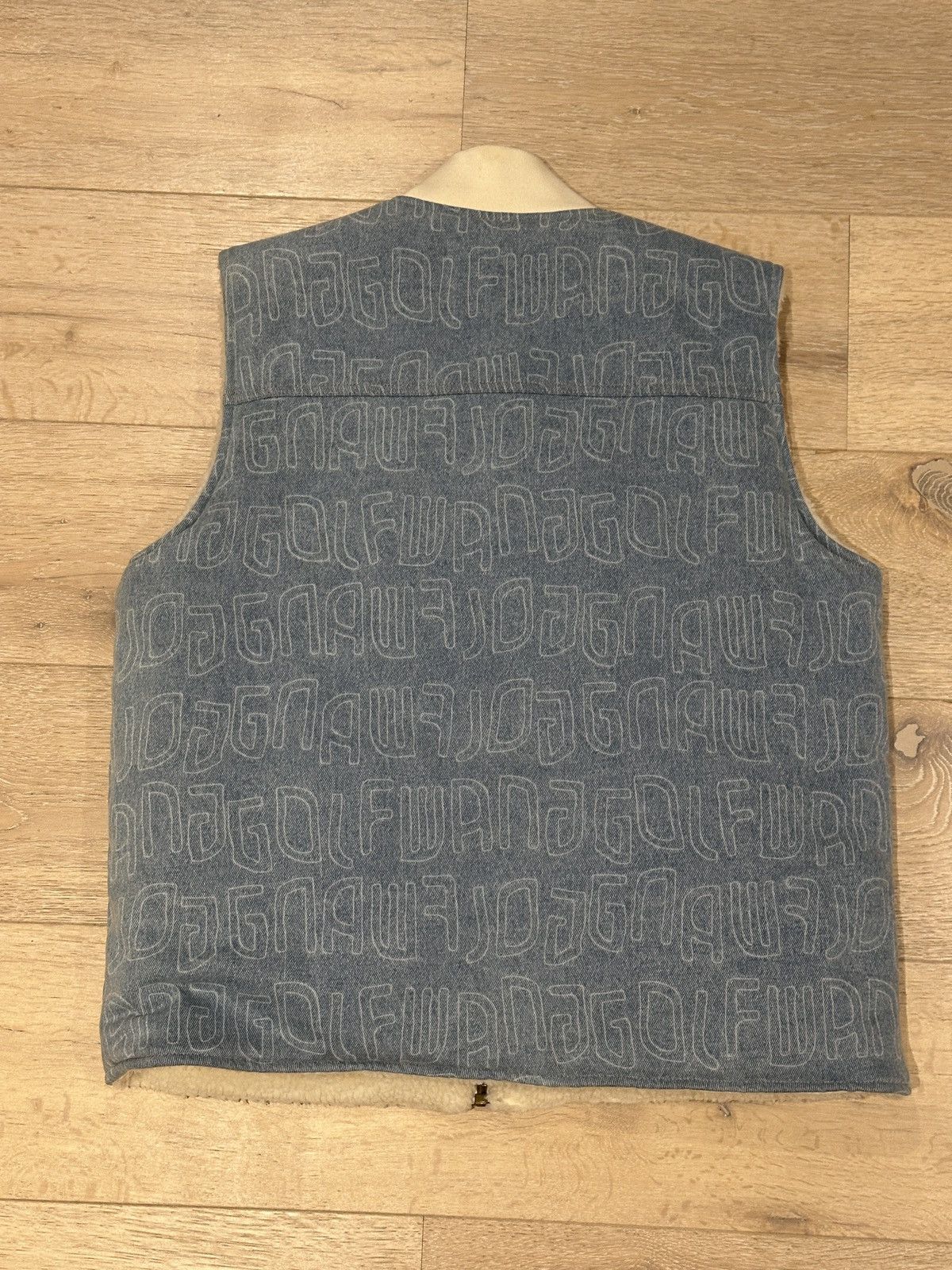Golf Wang Golf Wang Echo Denim Reversible Vest FW24 Size M Size US M / EU 48-50 / 2 - 2 Thumbnail