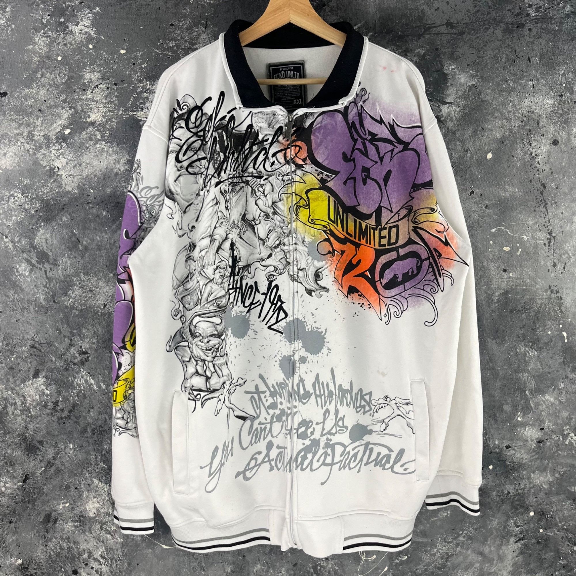 Ecko Unltd. Vintage Y2K Ecko Unltd sweatshirt Size US XXL / EU 58 / 5 - 1 Thumbnail