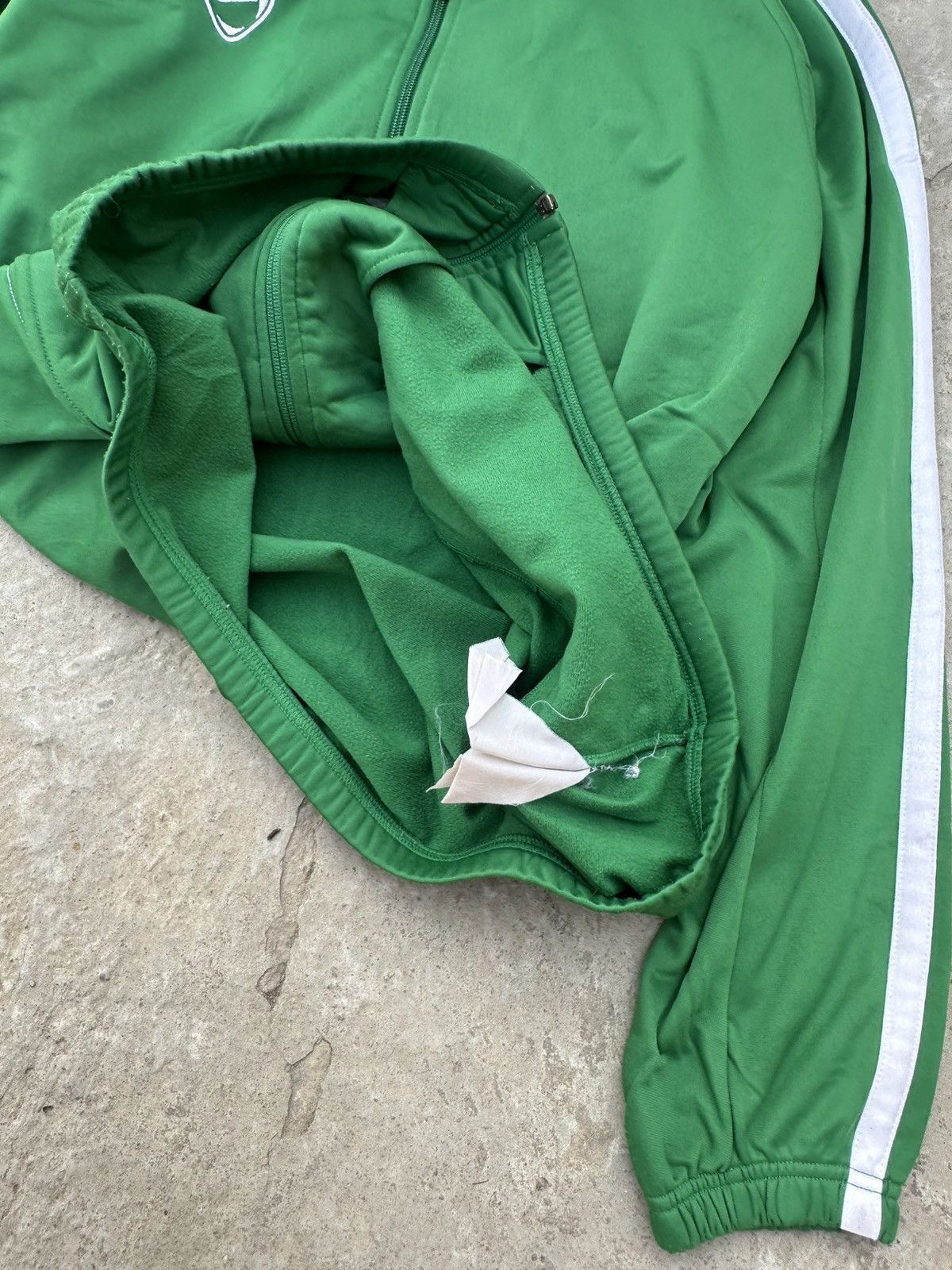 Nike Vintage Y2k Nike Green Full Zip Track Jacket Size US XL / EU 56 / 4 - 6 Thumbnail