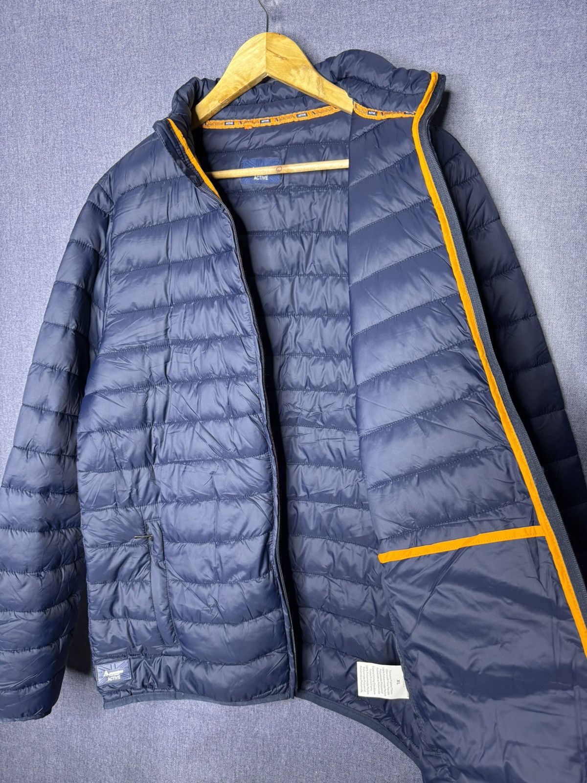 Aquascutum Aquascutum London Active Padded Puffer Down Jacket Navy Blue Size US XL / EU 56 / 4 - 10 Thumbnail