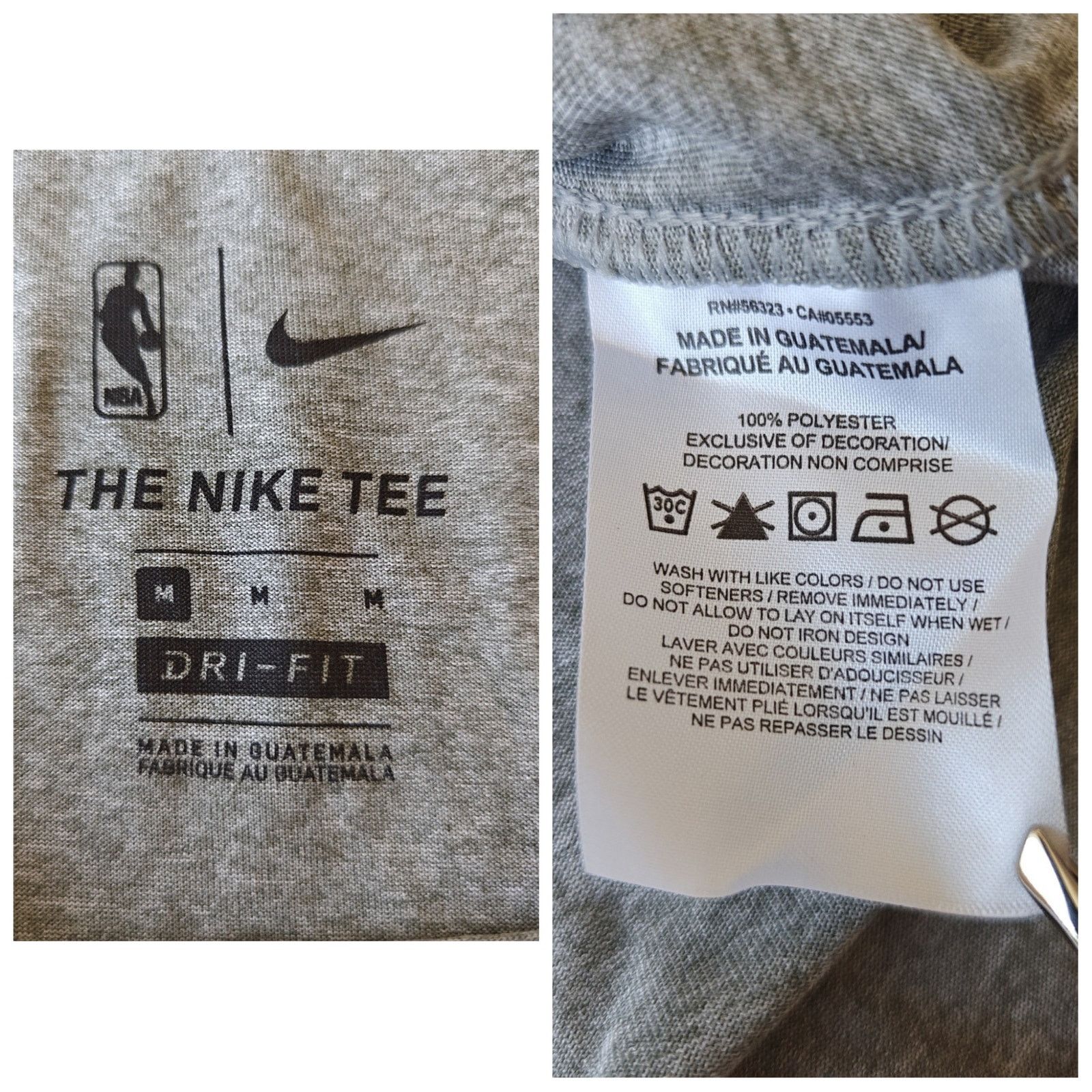 NBA NBA Sacramento Kings Basketball Nike Dri-Fit Tee sz M NWT Size M / US 6-8 / IT 42-44 - 9 Thumbnail