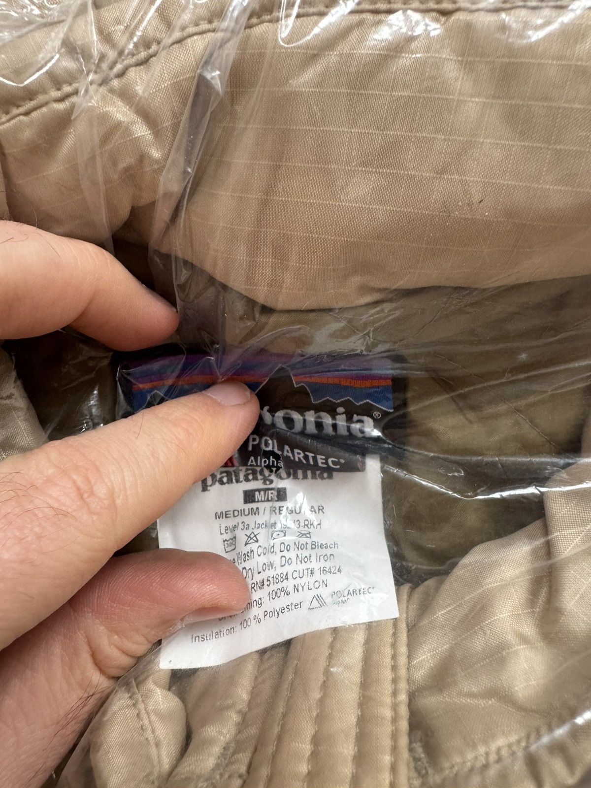 Patagonia PATAGONIA MARS Level 3A Alpha Polartec Jacket Tan Size M Size US M / EU 48-50 / 2 - 2 Thumbnail