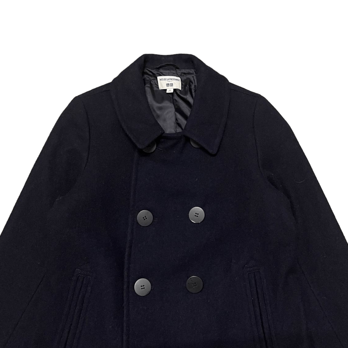Uniqlo Ines De La Fressange Paris Uniqlo Wool Coat Size M / US 6-8 / IT 42-44 - 2 Thumbnail