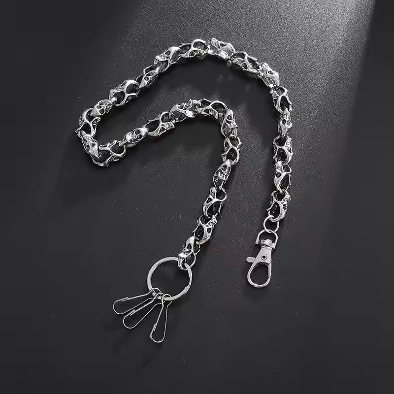 Jewelry Gothic Skulls Waist Chain Size ONE SIZE - 2 Thumbnail