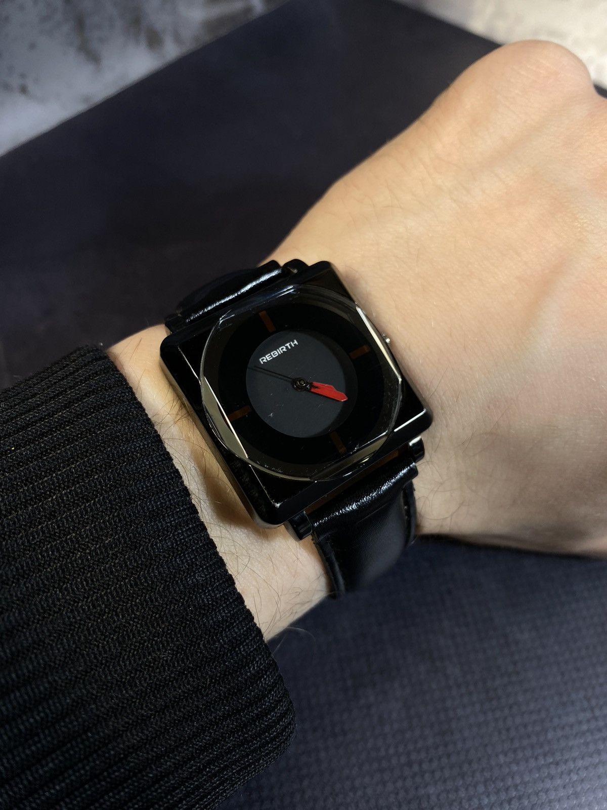 Jewelry Rebirth NO. RE119 Minimalist Black Watch Japanese Brand Size ONE SIZE - 3 Thumbnail