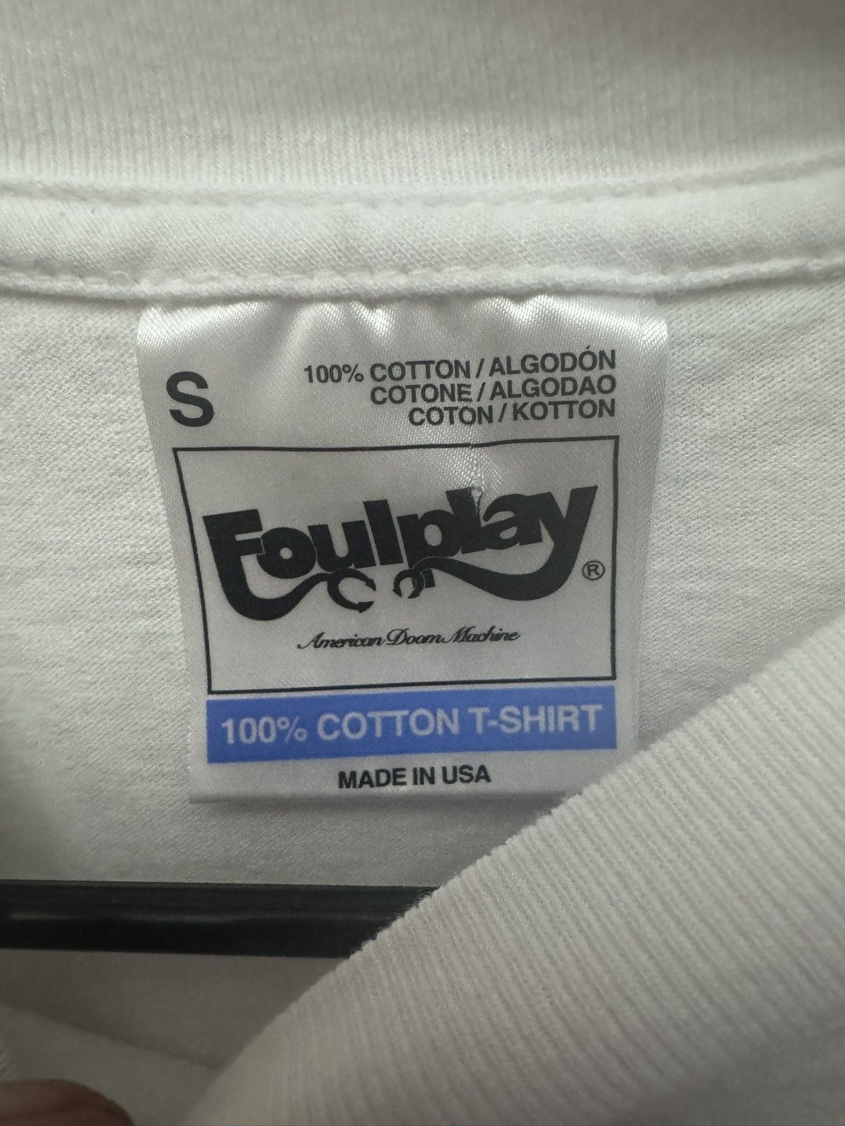 Foulplay Company FOULPLAY company CHAINSAW LOGO TEE Size US S / EU 44-46 / 1 - 2 Thumbnail