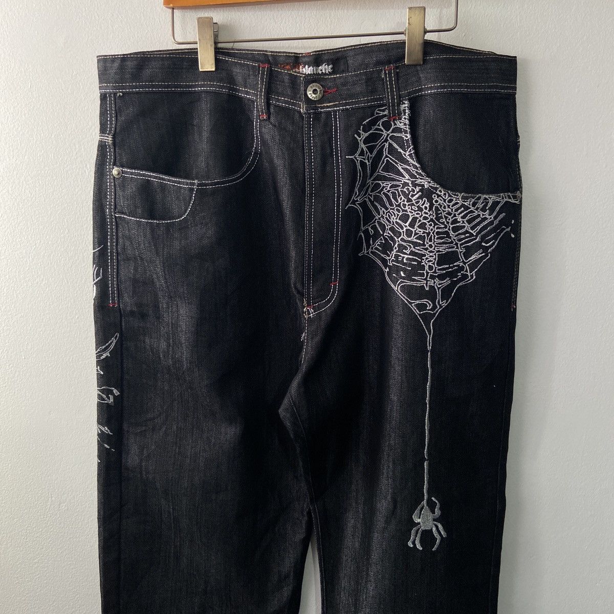 JNCO × Southpole × Vintage Grail Ablanche Spider Jeans Size 42 Size US 42 / EU 58 - 9 Thumbnail