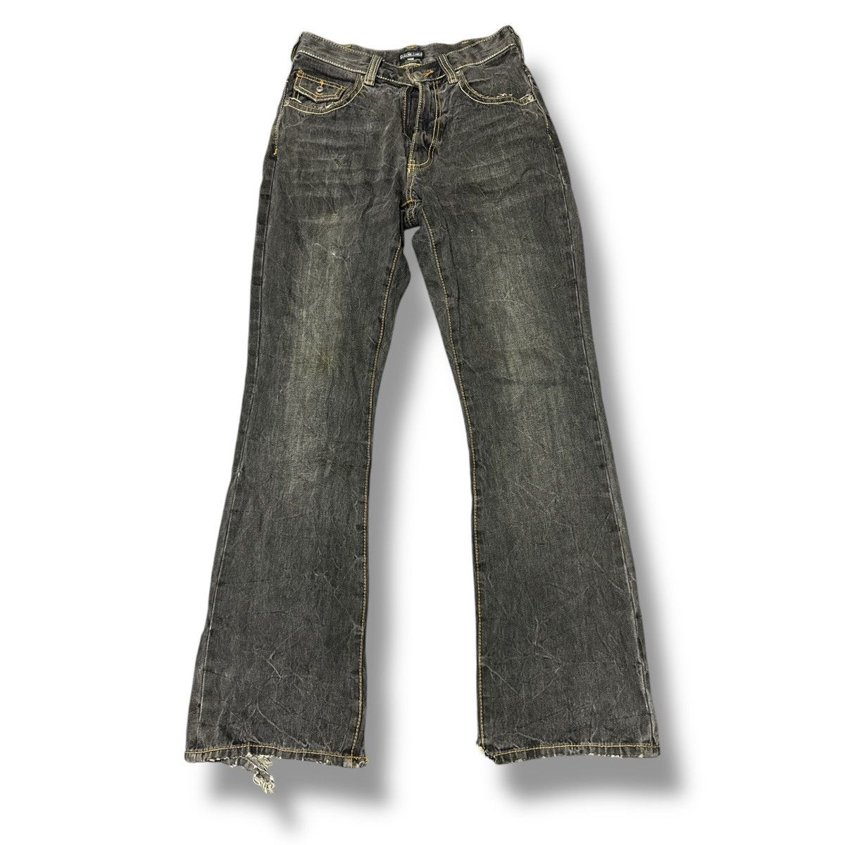 Japanese Brand AMORE PURO FLARE JEANS Size US 29 - 1 Thumbnail