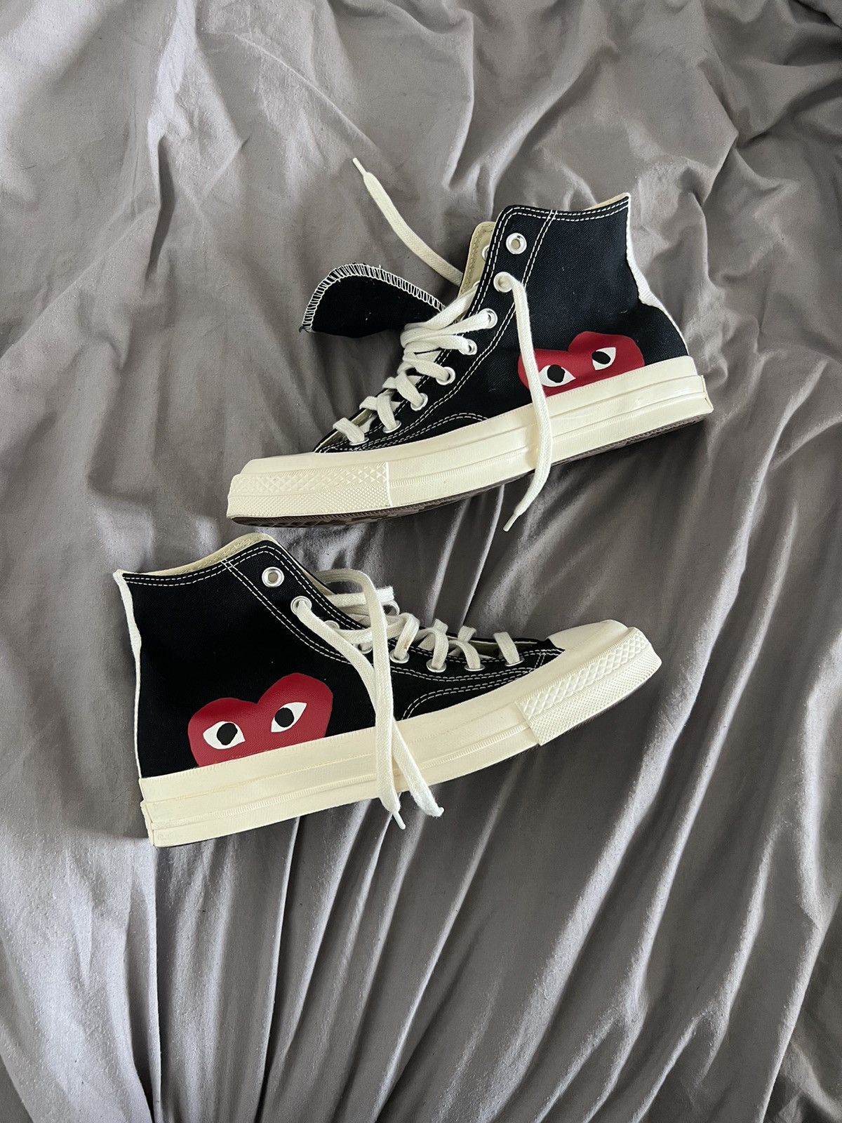 Comme des Garcons × Converse Comme de Garçon Converse Footwear Size US 8 / EU 41 - 3 Thumbnail