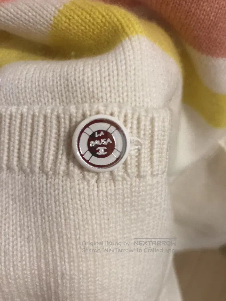 Chanel Chanel Rainbow striped colour block chest letter logo swea Size XXS / US 00 / IT 34 - 3 Thumbnail