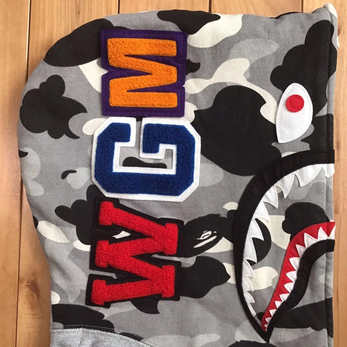 Bape × Nigo 🔥NFS limited🔥 BAPE camo Shark full zip hoodie a bathing ape Size US M / EU 48-50 / 2 - 4 Thumbnail