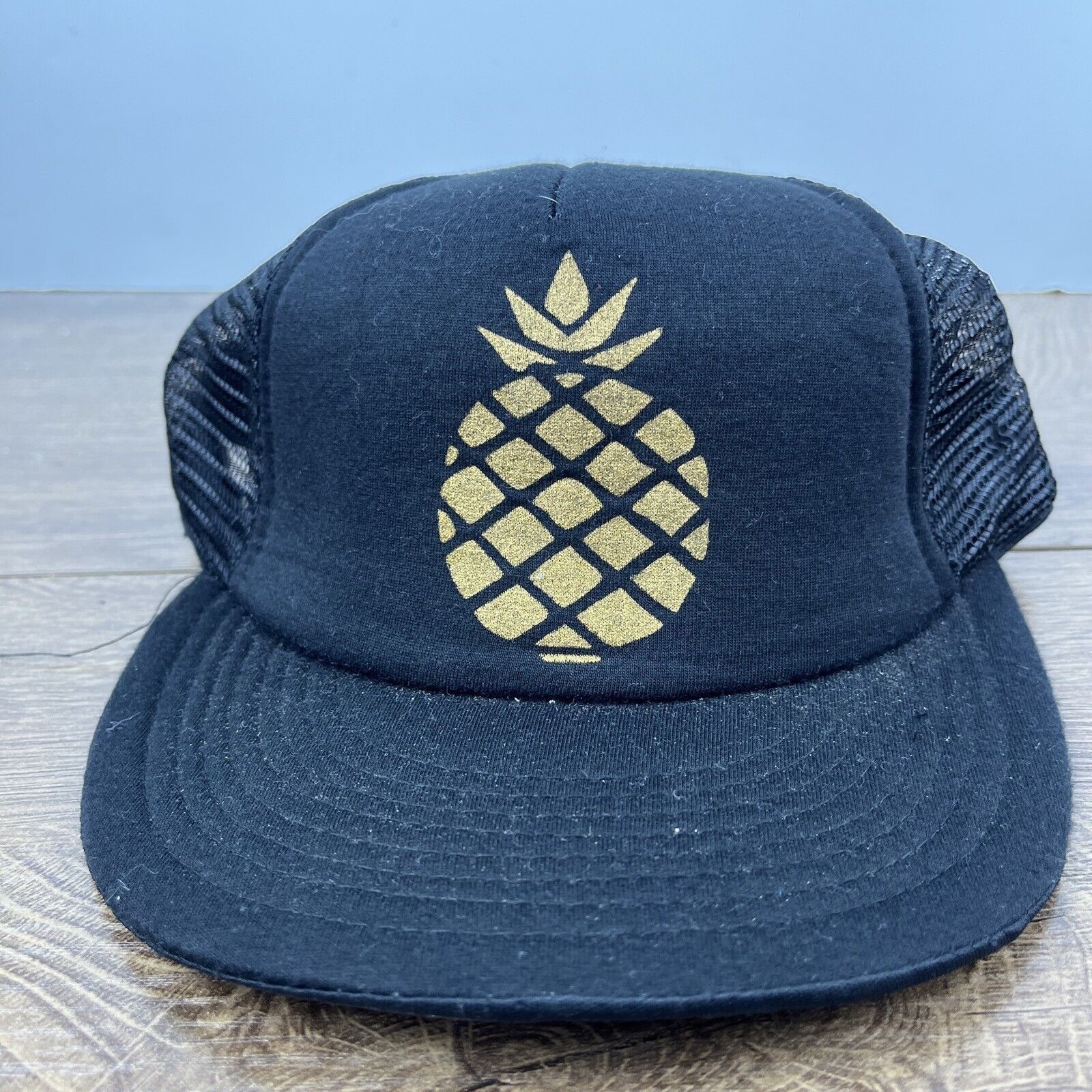 Other Pineapple Hat Pineapple Hat Black Hat Adjustable Snapback Ad Size ONE SIZE - 1 Thumbnail