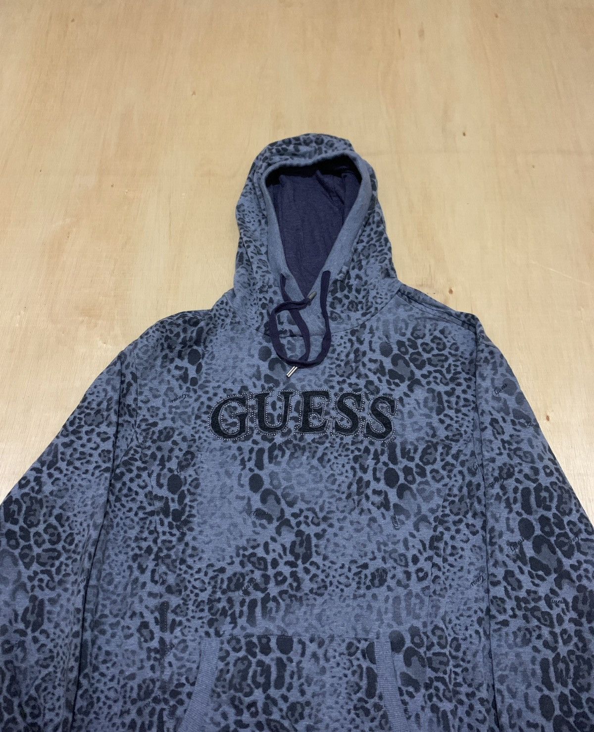Guess × Japanese Brand Guess Leopard Style Hoodie Size US M / EU 48-50 / 2 - 2 Thumbnail