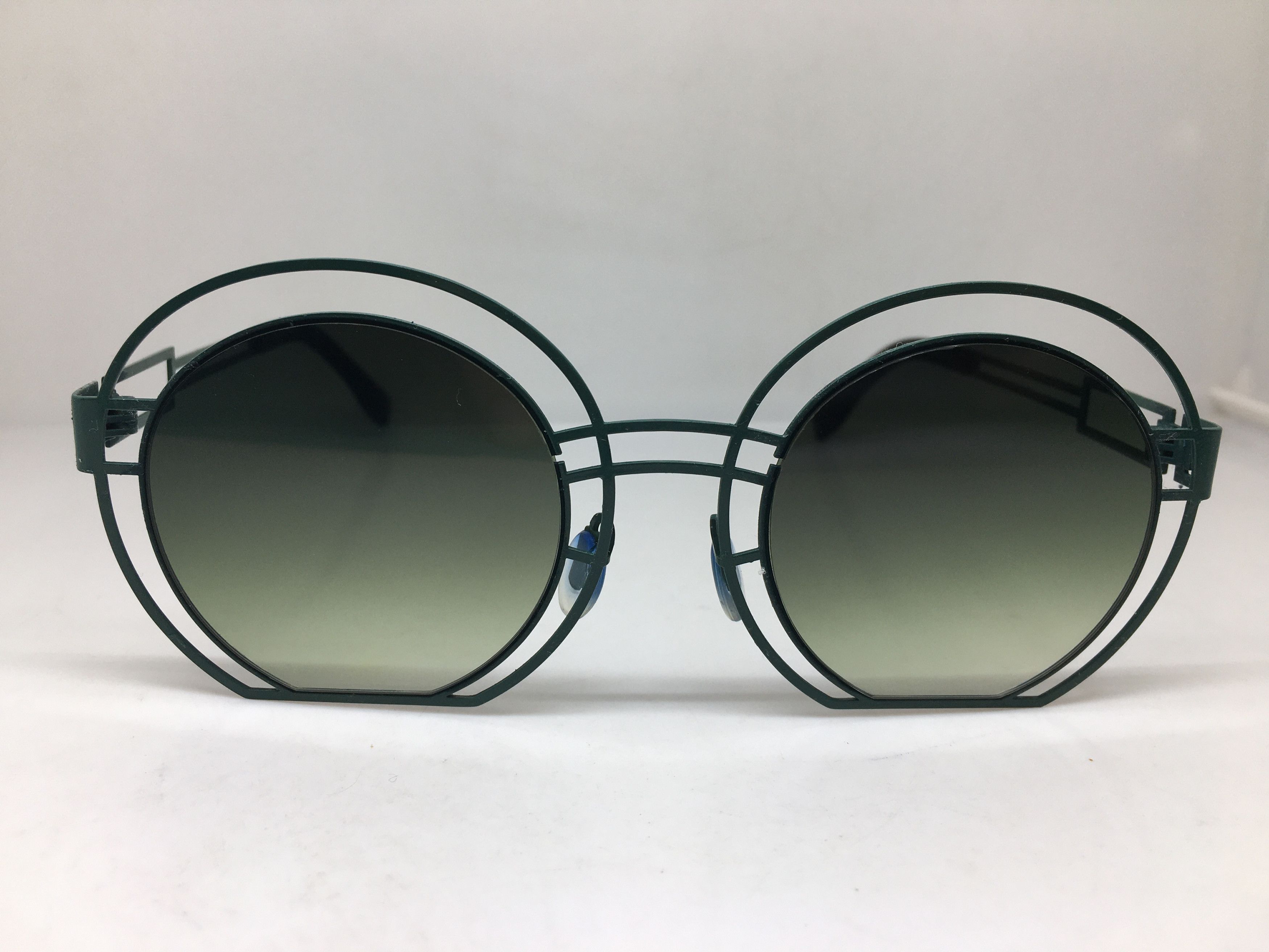 Other Super Sung Green Diva Sunglasses Frame HOLLYWOOD Size ONE SIZE - 1 Thumbnail