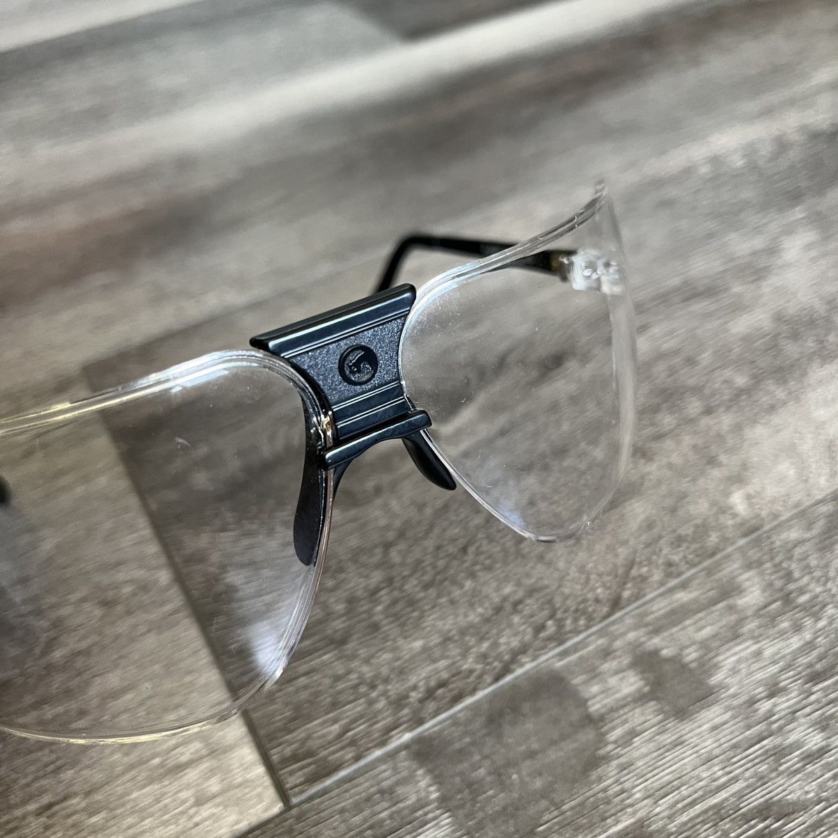 Vintage Vintage 1990s Gargoyles Terminator Model Clear Sport Glasses Size ONE SIZE - 8 Thumbnail