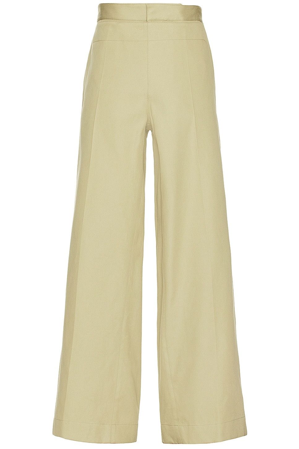 Bottega Veneta o1lf3ng10825 Cotton Twill Trousers in Light Green Size US 34 / EU 50 - 1 Thumbnail