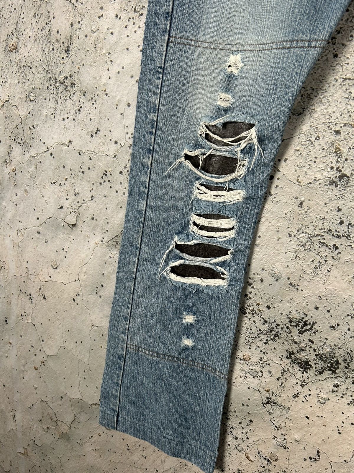 Other Vintage Avantgarde Grunge Denim Pants Distressed Rock Punk Size US 36 / EU 52 - 6 Thumbnail