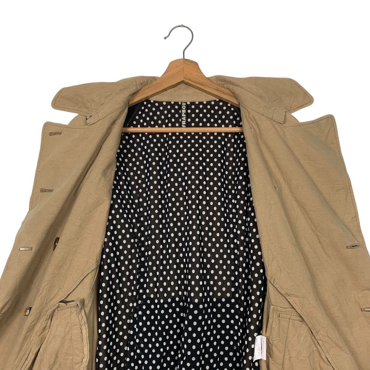 Frapbois Issey Miyake Frapbois Double Breasted Jacket Size S / US 4 / IT 40 - 12 Thumbnail