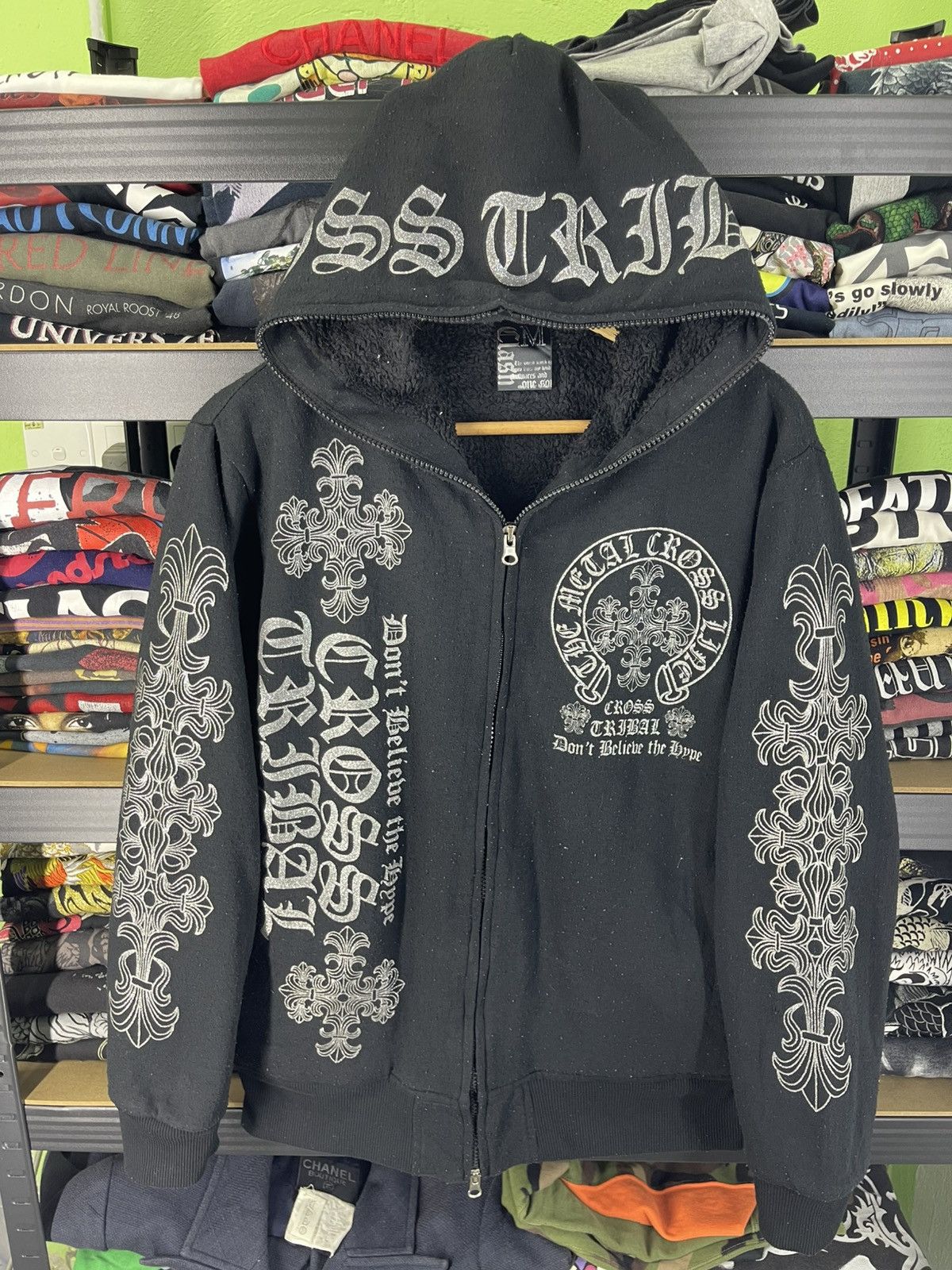 Clash Ahead Vintage Clash Ahead Graphic inspired by Chrome Hearts Hoodie Size US M / EU 48-50 / 2 - 9 Thumbnail