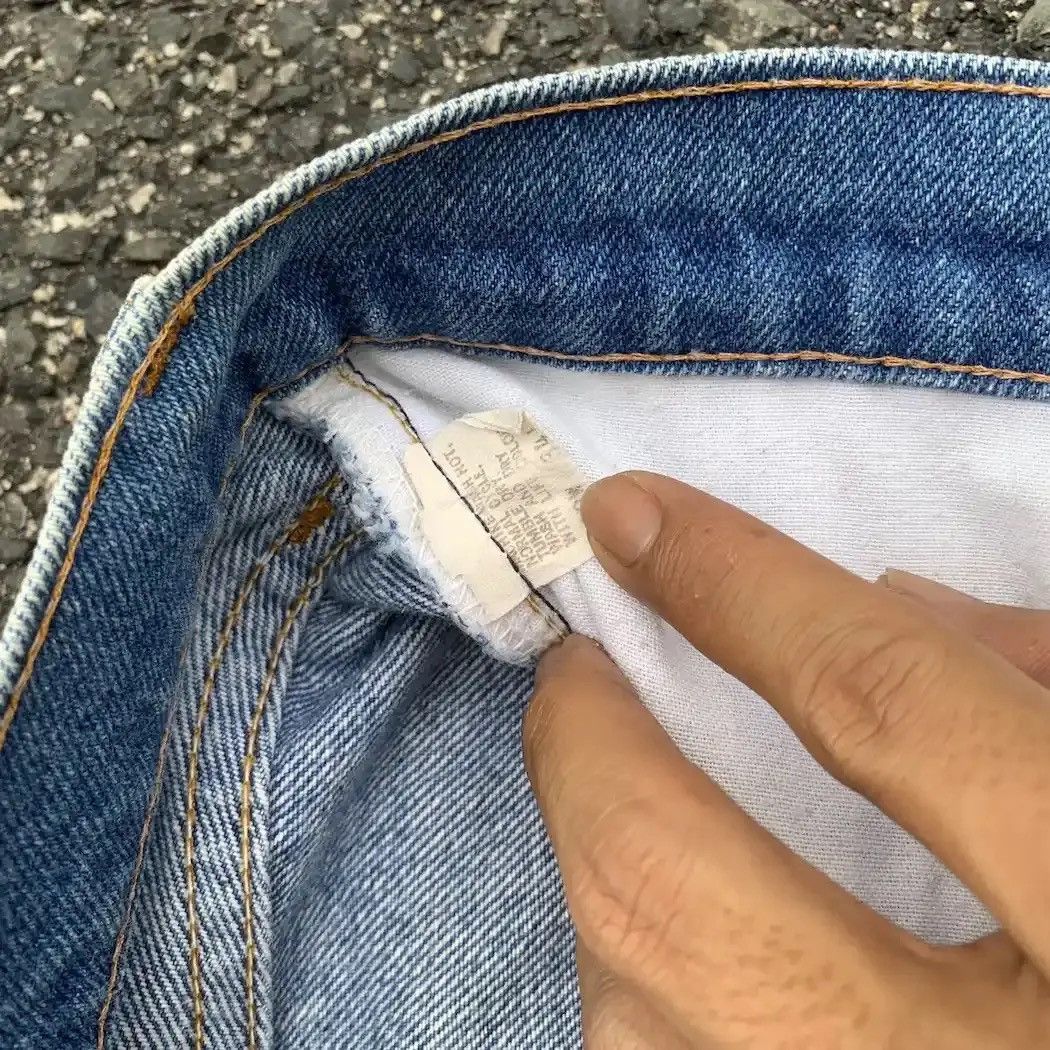 Levi's 💥 1980’s Vintage Levi’s 505 Jeans Custom Made W28 L30 Pants Size US 28 / EU 44 - 6 Thumbnail