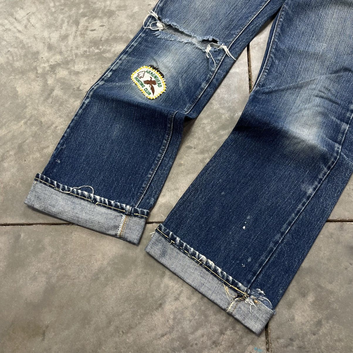 Levi's Vintage Levi’s 517 Big E Jeans Bootcut Flare Faded 60s Size US 30 / EU 46 - 8 Thumbnail